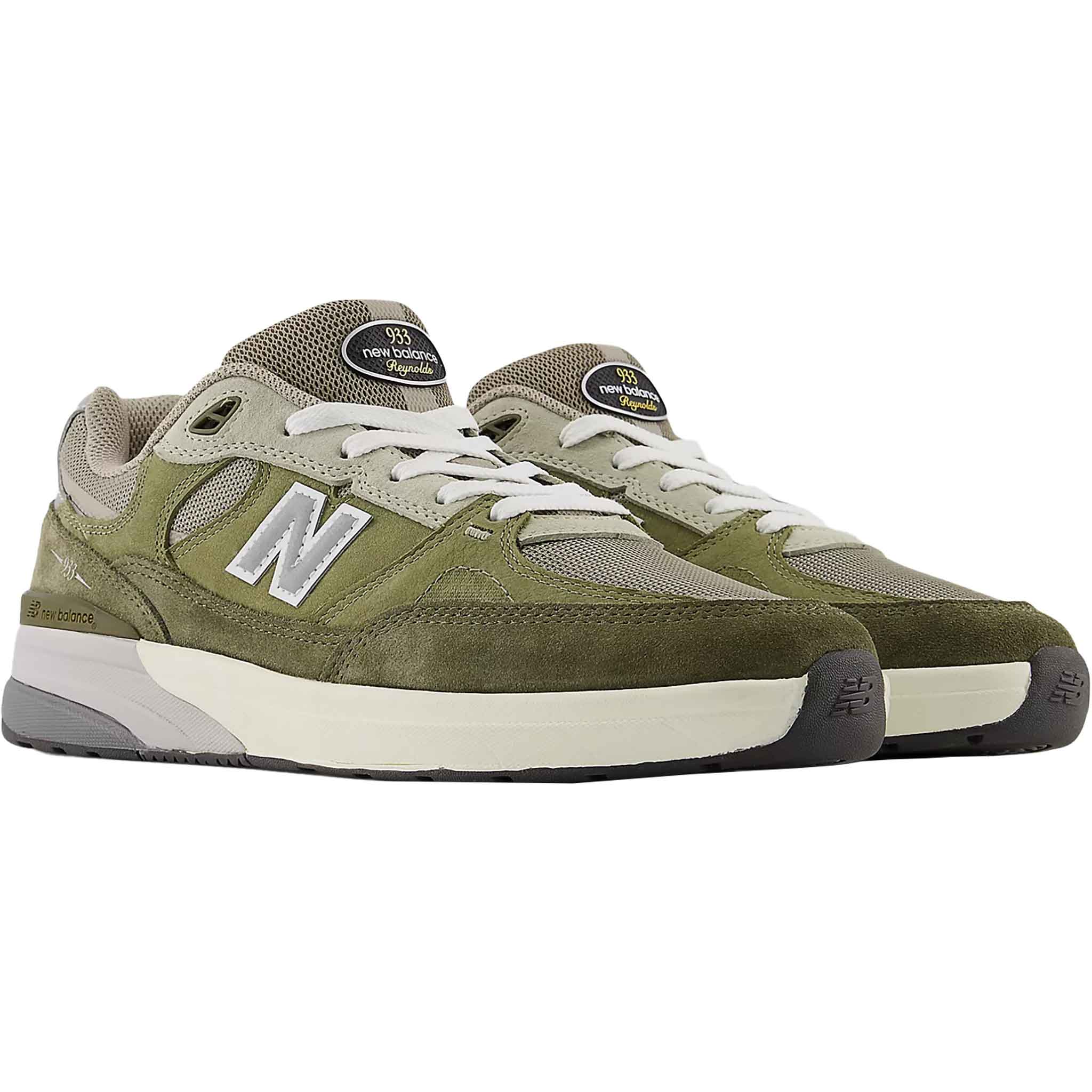 New Balance Numeric Reynolds 933 Green Green Shoes