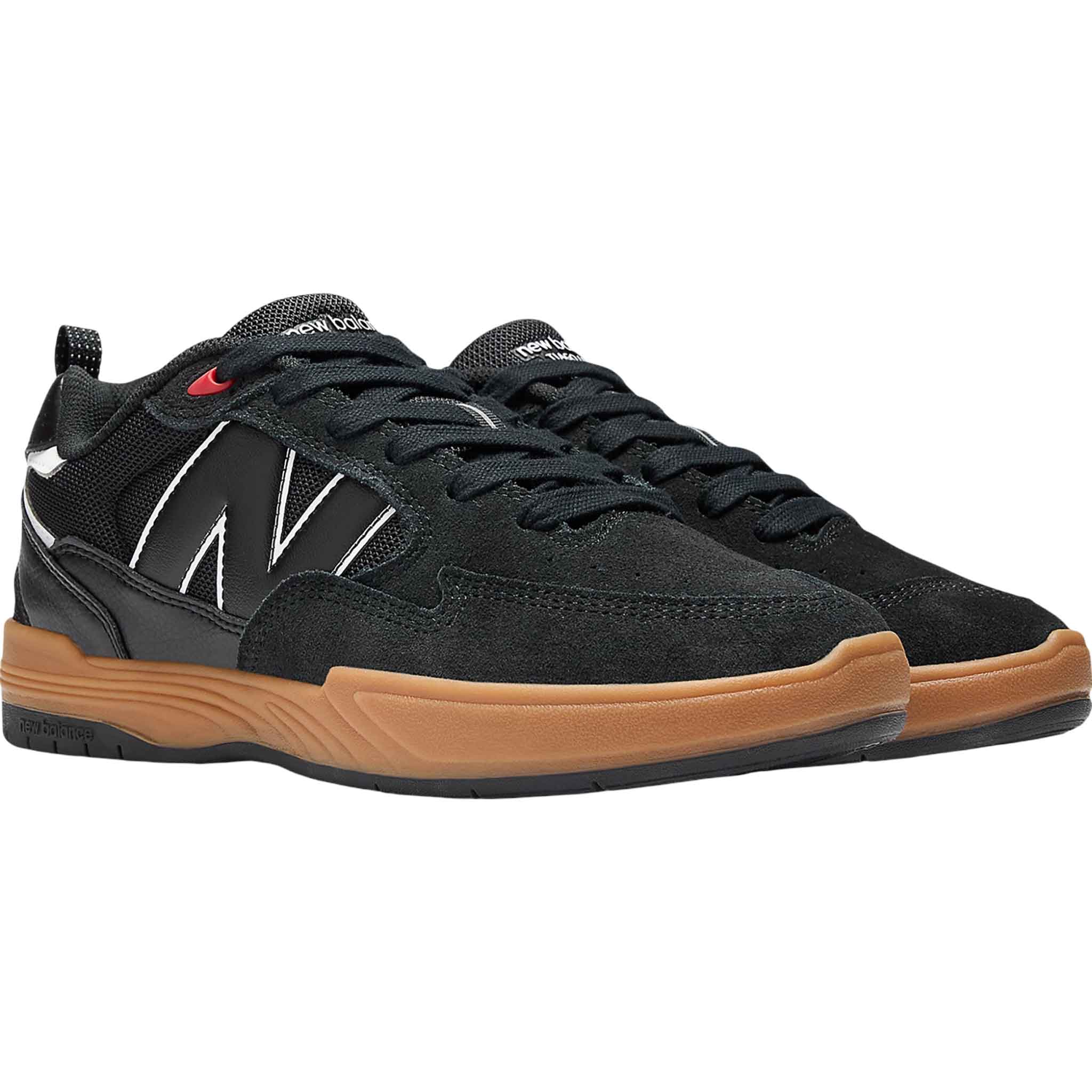 New Balance Numeric Tiago 808 Lite Black White Shoes