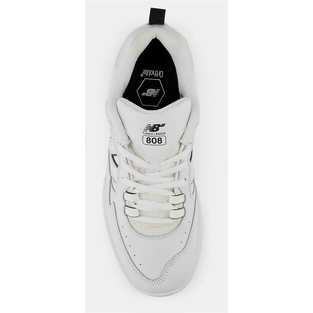 New Balance Numeric Tiago Lemos 808 White Black Shoes