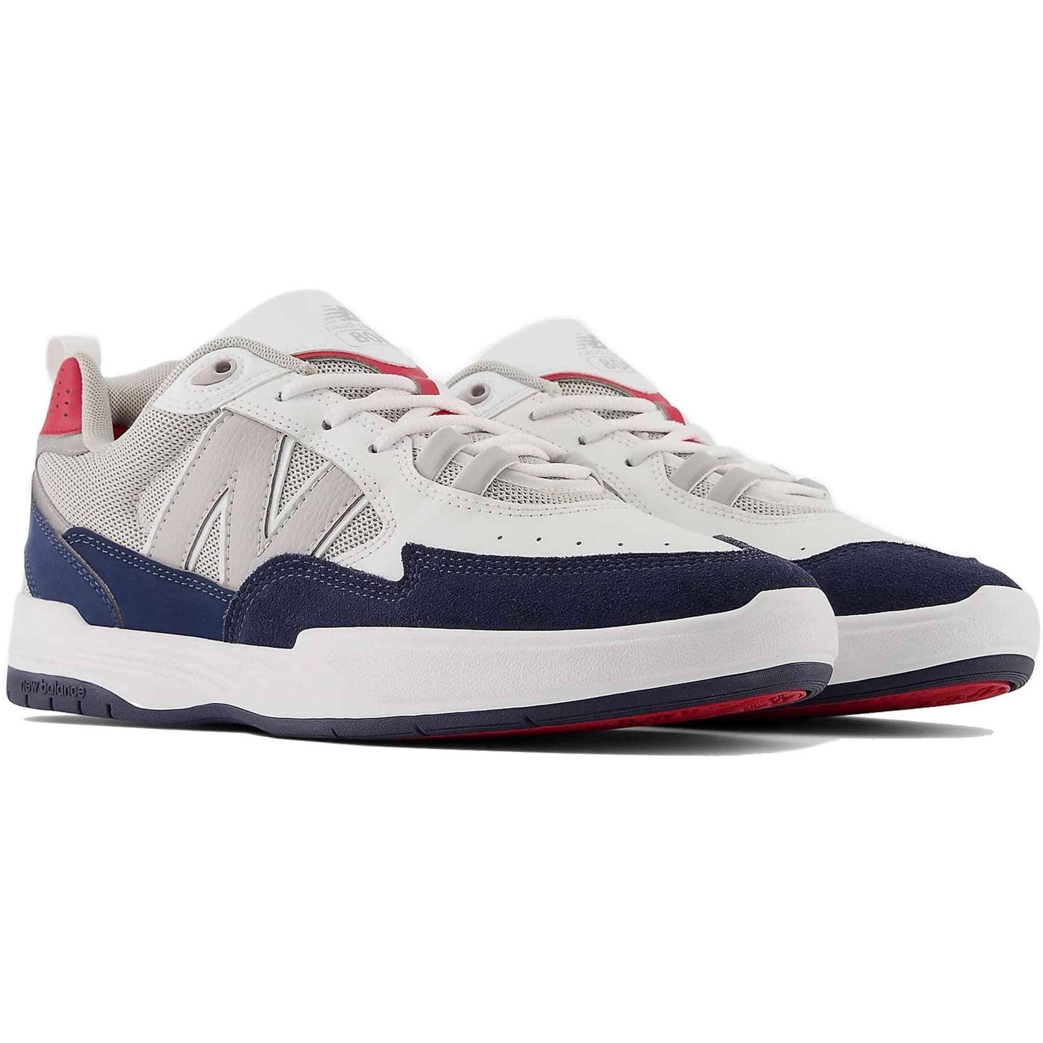 New Balance Numeric Tiago Lemos 808 White Navy Shoes