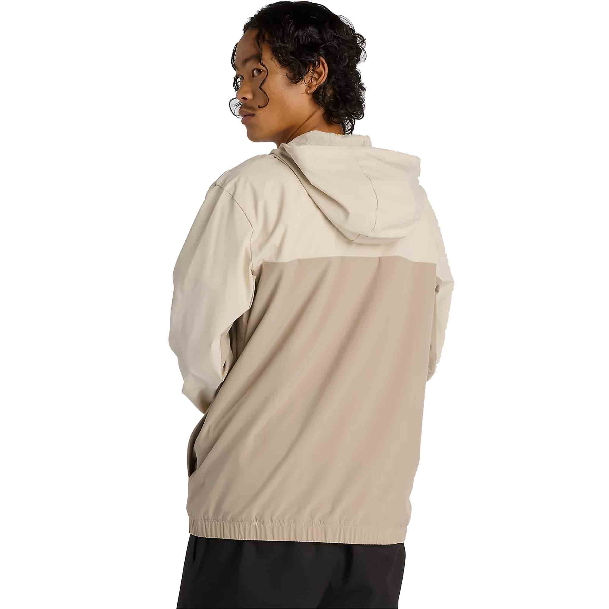 New Balance Numeric Woven Full Zip Jacket Arid Stone Casual Jackets