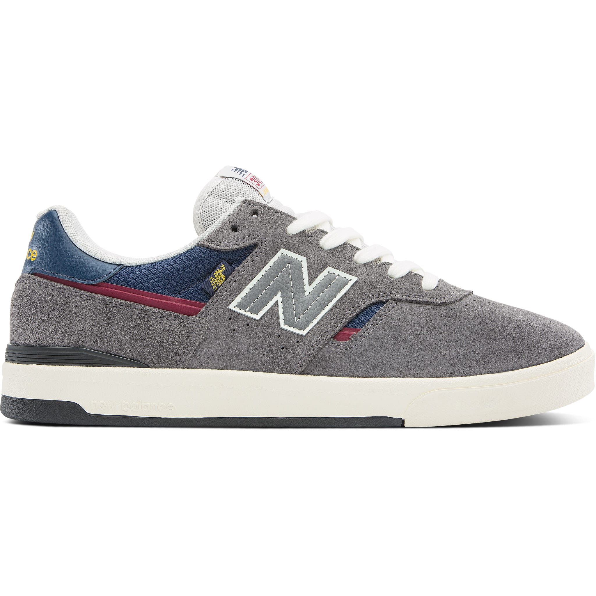 New Balance NumericJamie Foy 306 Cup Shoe Grey Navy Shoes