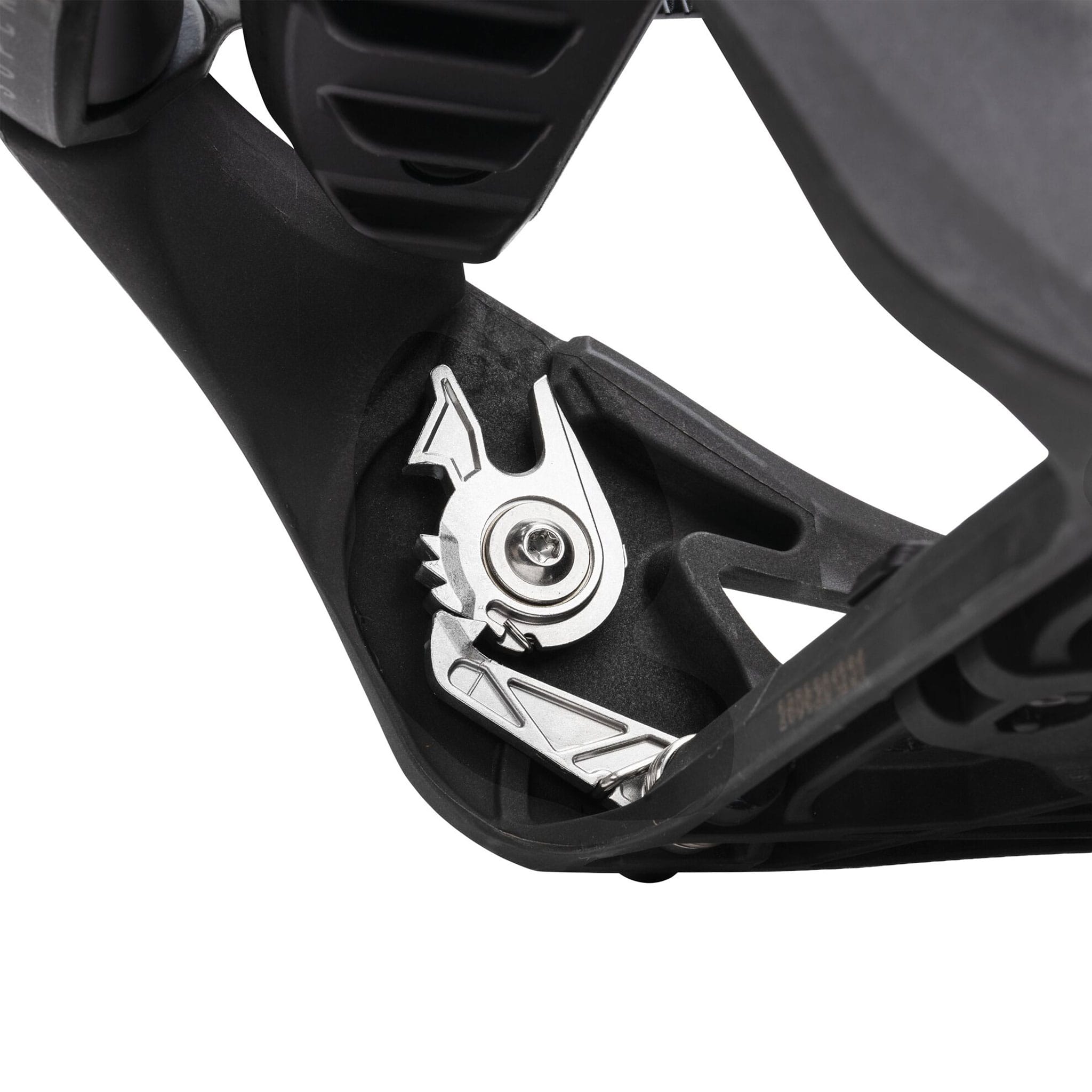 Nidecker Carbon Supermatic Snowboard Binding Black 2027 Mens Snowboard Bindings