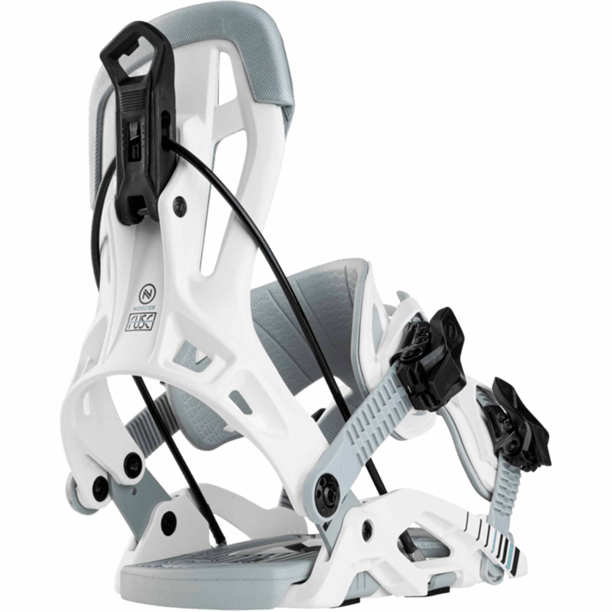 Nidecker Flow Fuse Fusion Snowboard Binding White 2026 Mens Bindings