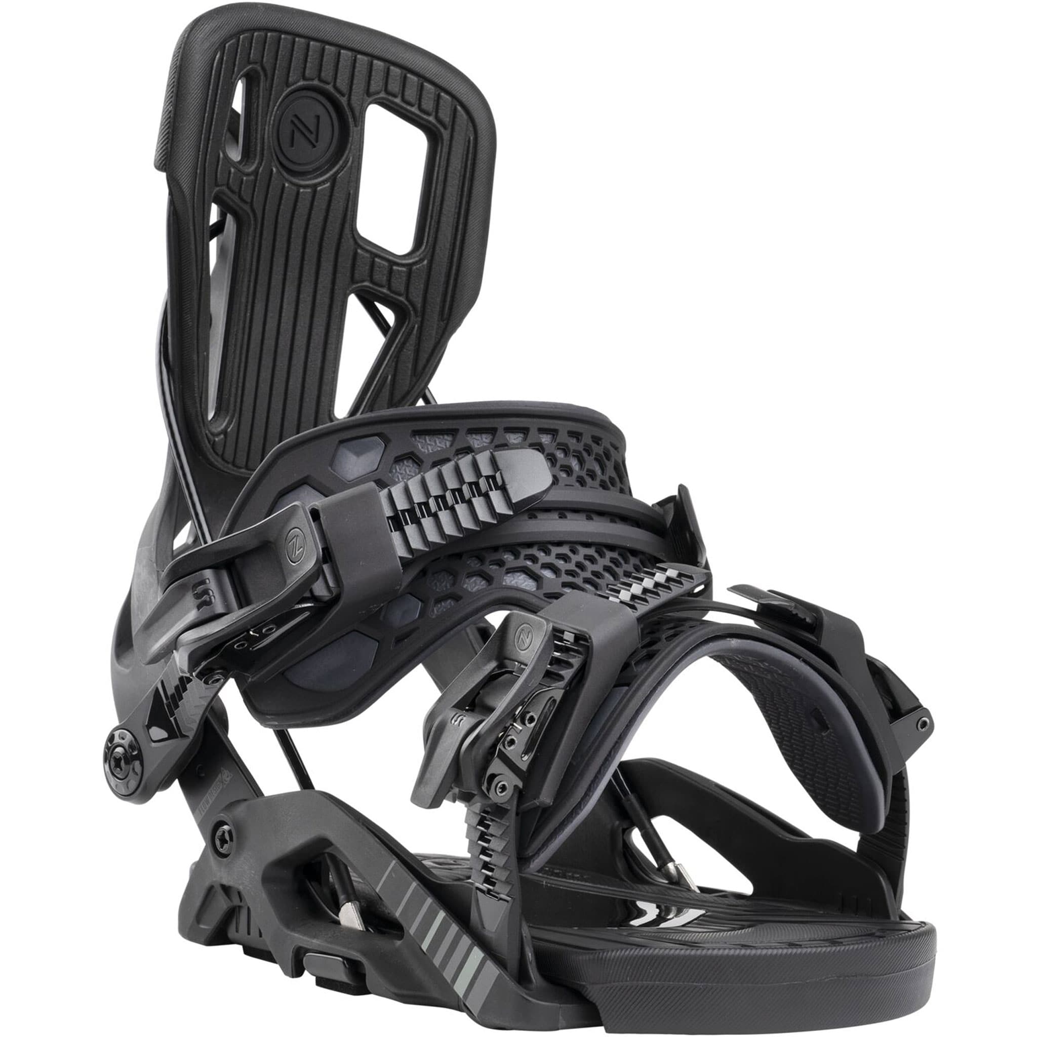 Nidecker Flow Fuse Snowboard Binding Black 2027 Mens Snowboard Bindings