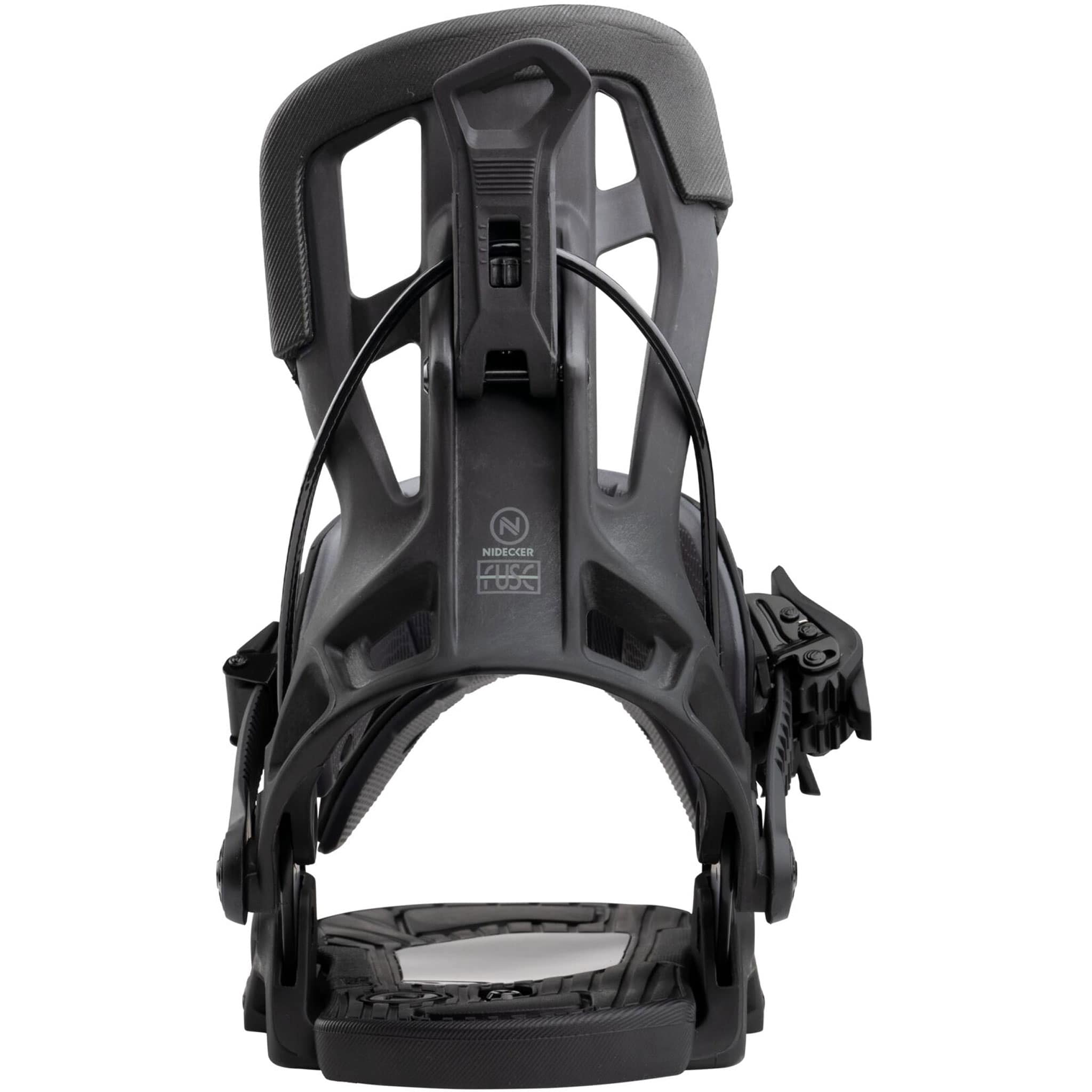 Nidecker Flow Fuse Snowboard Binding Black 2027 Mens Snowboard Bindings
