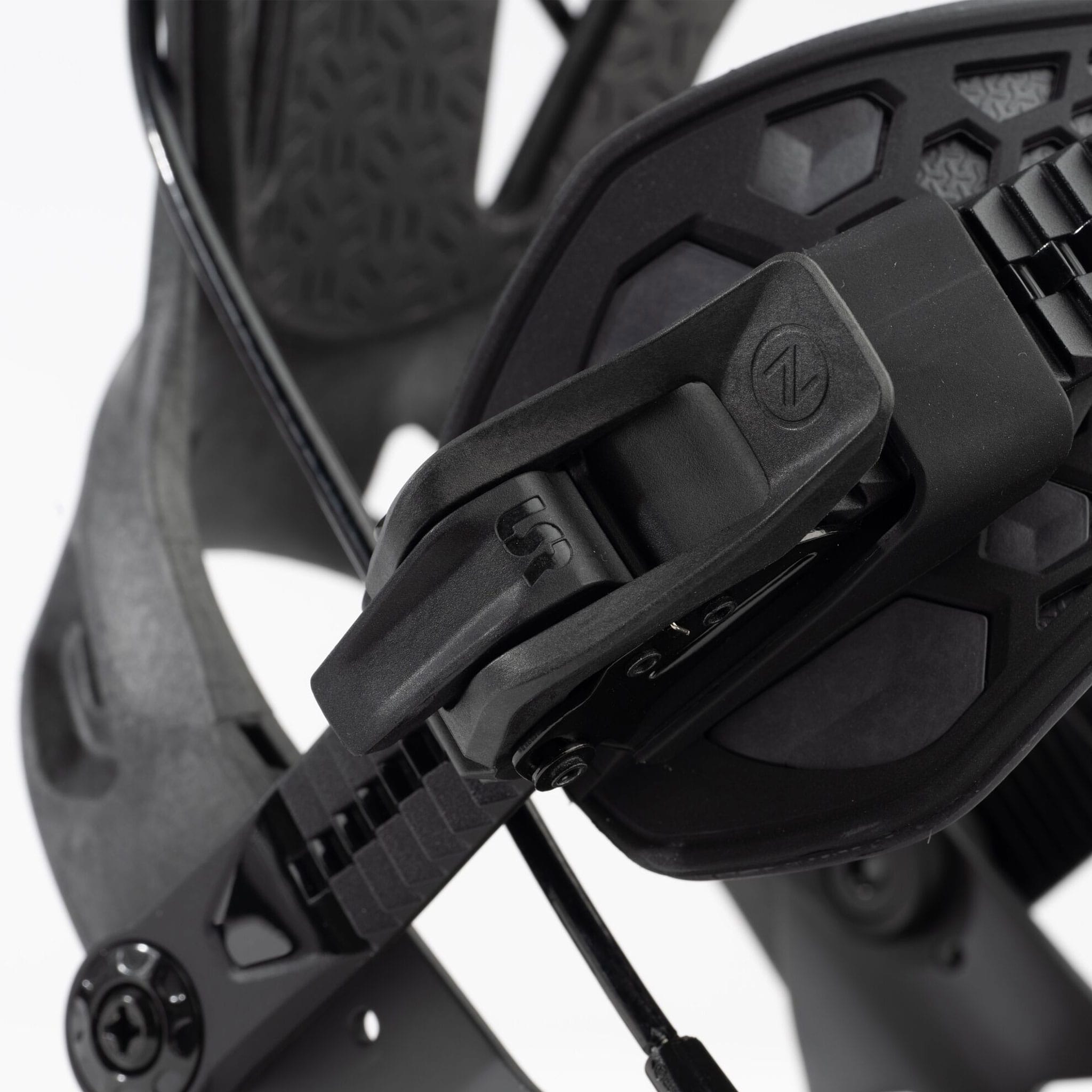 Nidecker Flow NX2 Snowboard Binding Carbon Black 2027 Mens Snowboard Bindings