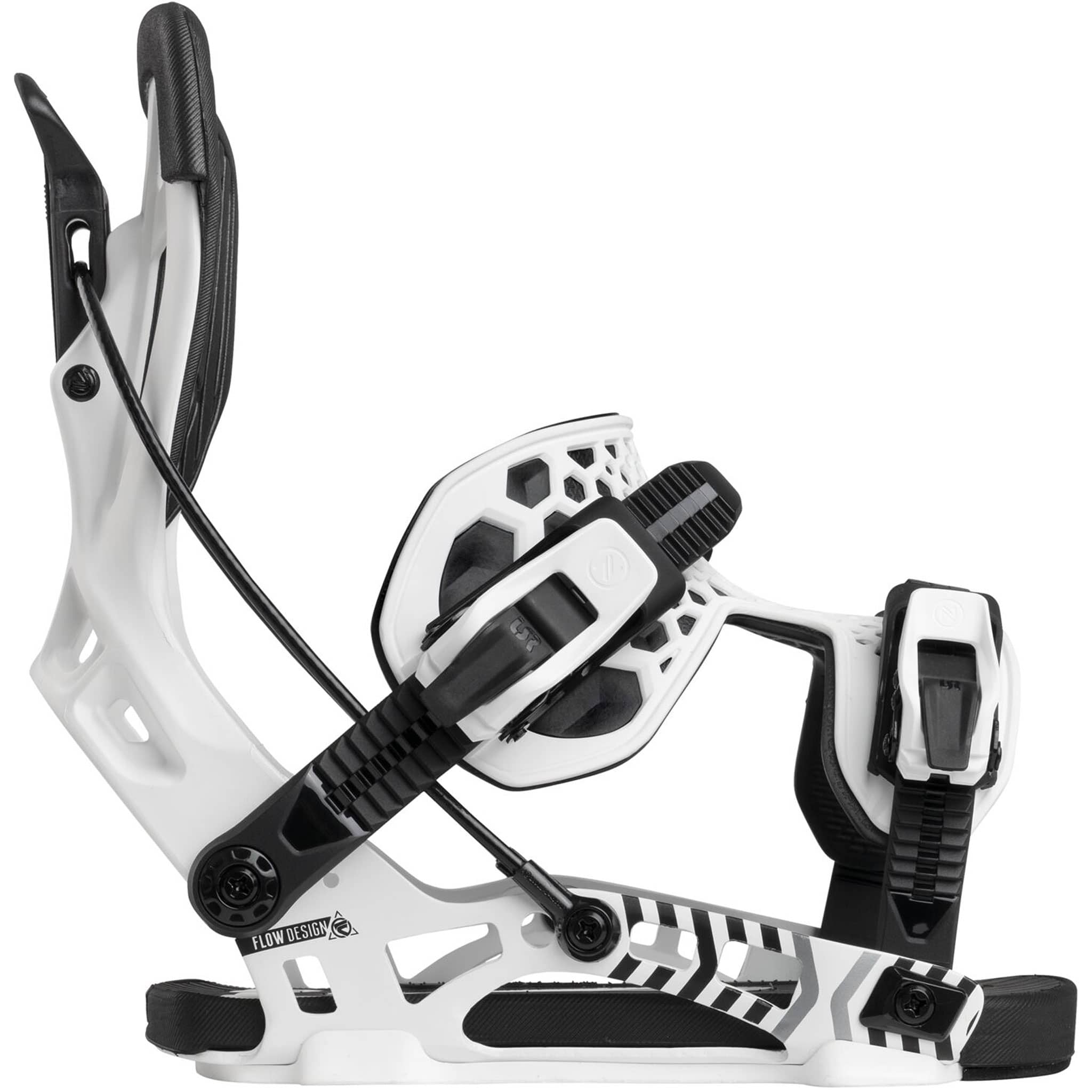 Nidecker Flow NX2 Snowboard Binding White 2027 Mens Snowboard Bindings