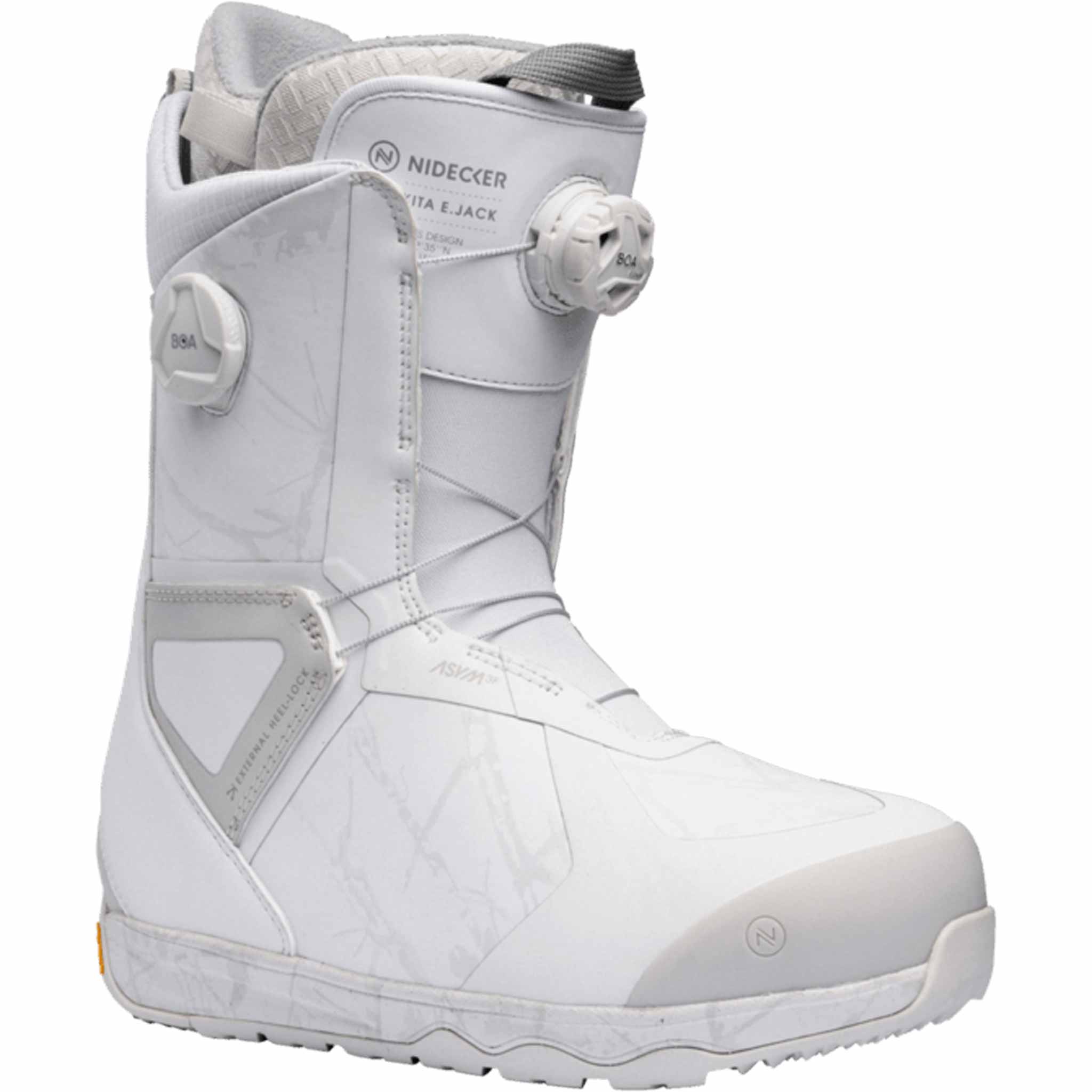 Nidecker Kita BOA Snowboard Boot Ejack White Camo 2026 Mens Boots