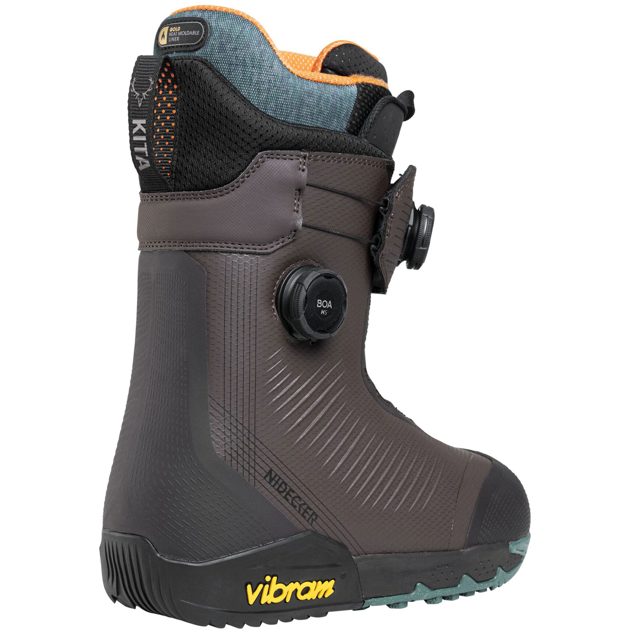 Nidecker Kita Snowboard Boot Ejack Brown 2027 Men Snowboard Boots