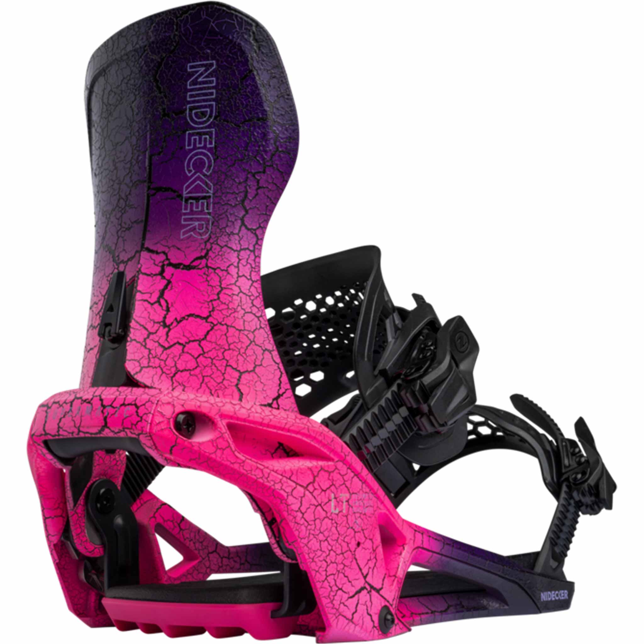 Nidecker LT Supermatic Hybrid Snowboard Binding Magma 2026 Mens Bindings