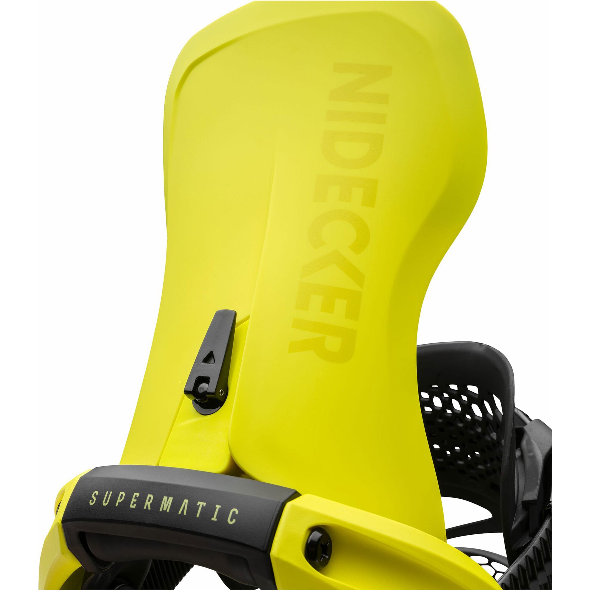 Nidecker LT Supermatic Snowboard Binding Acid 2027 Mens Snowboard Bindings