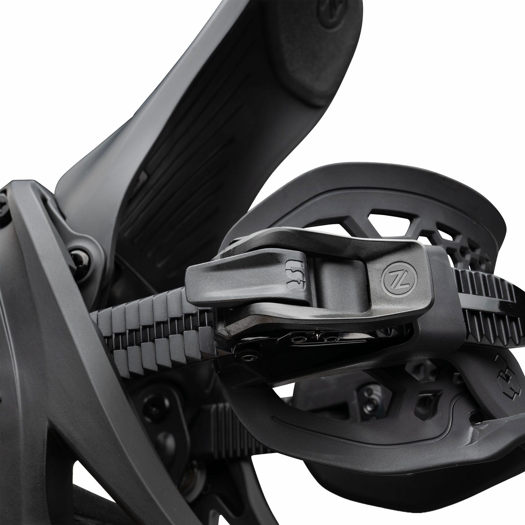 Nidecker LT Supermatic Snowboard Binding Black 2027 Mens Snowboard Bindings