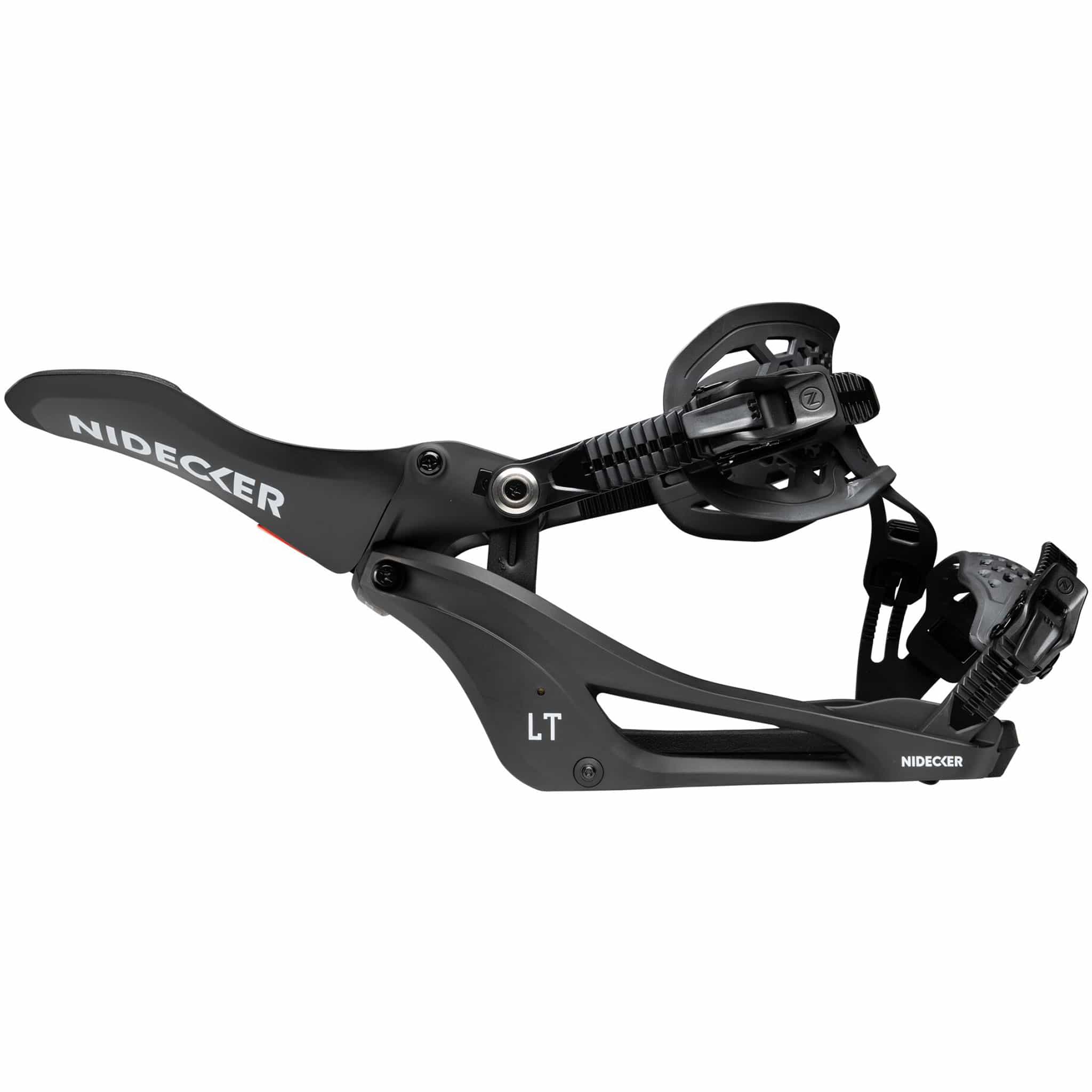 Nidecker LT Supermatic Snowboard Binding Black 2027 Mens Snowboard Bindings