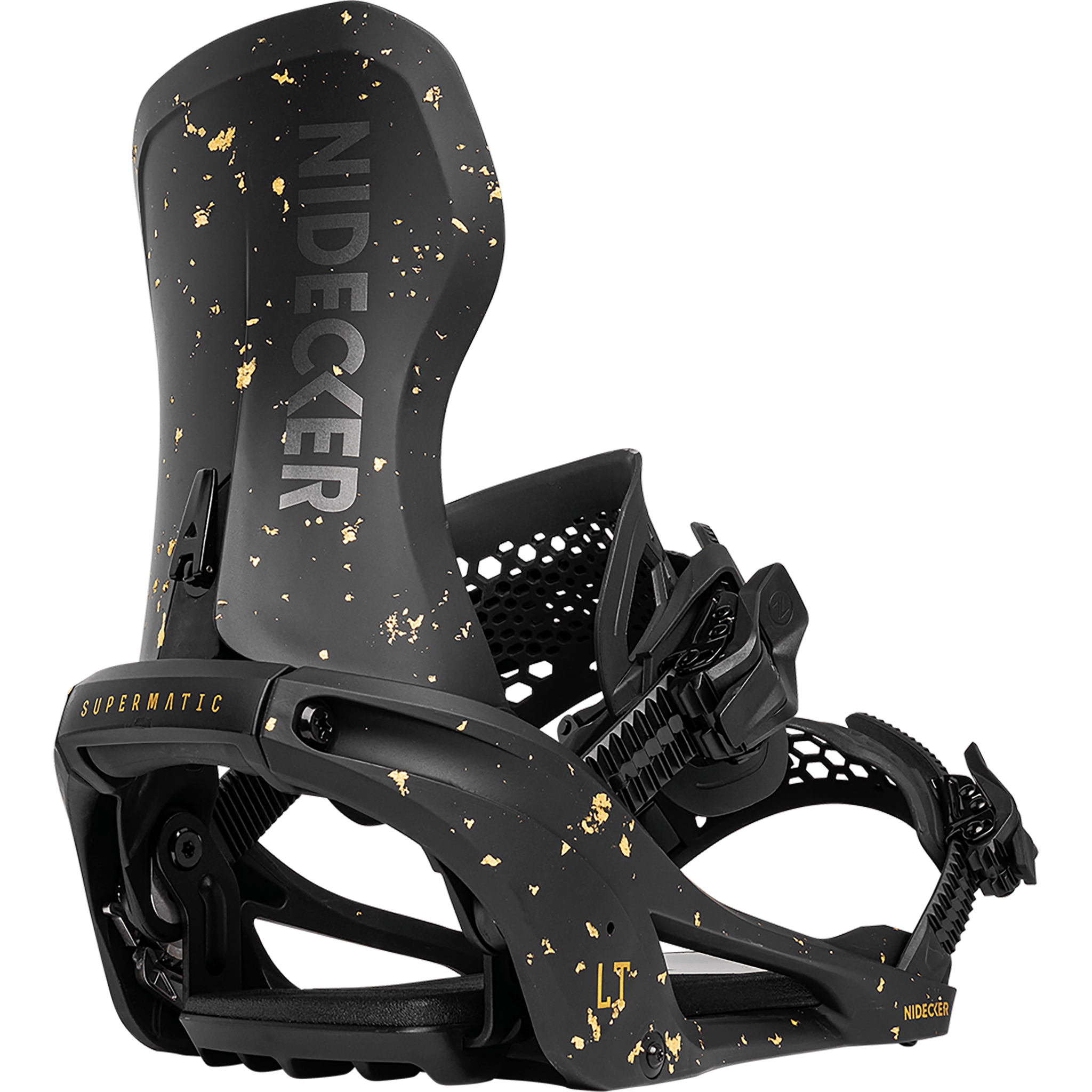 Nidecker LT Supermatic Snowboard Binding Stardust 2027 Mens Snowboard Bindings