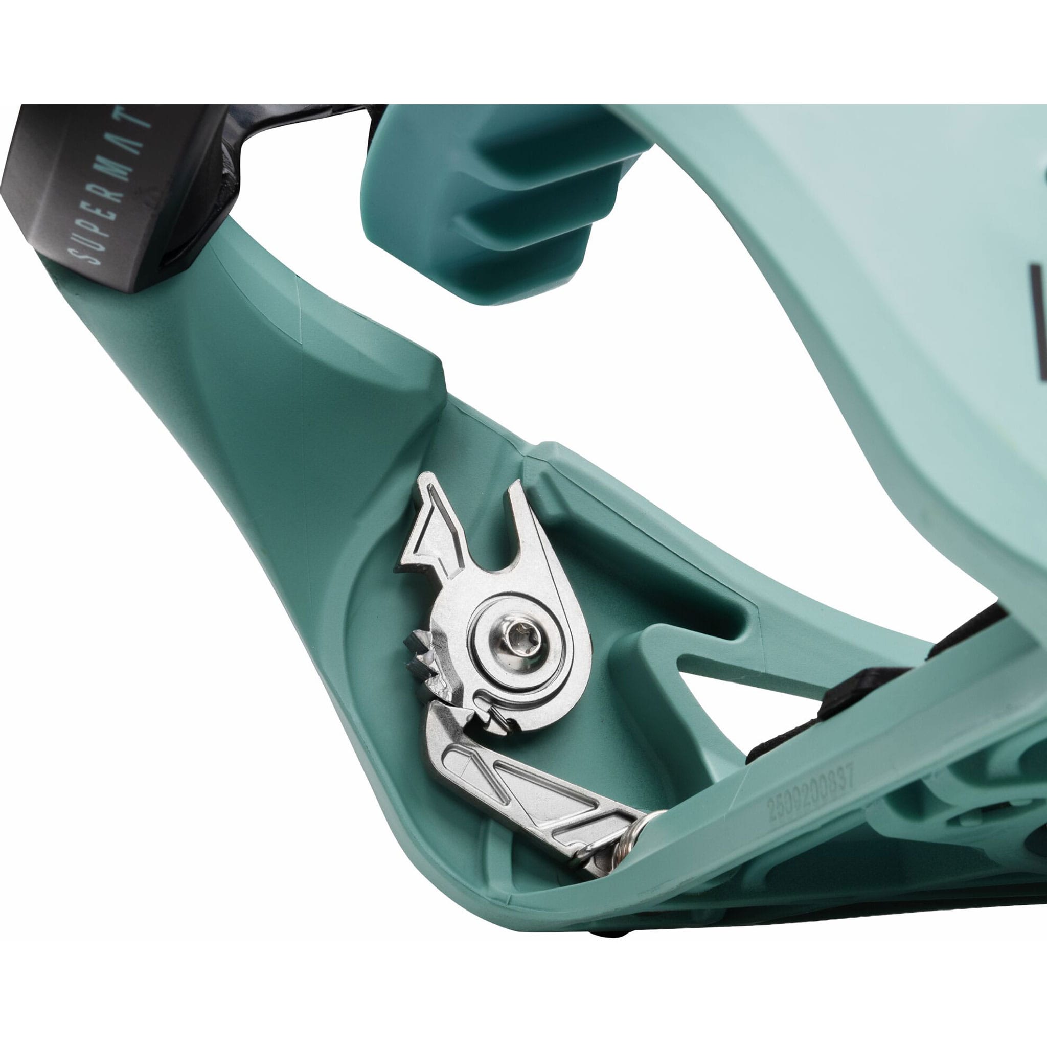 Nidecker LT Supermatic Snowboard Binding Teal 2027 Mens Snowboard Bindings