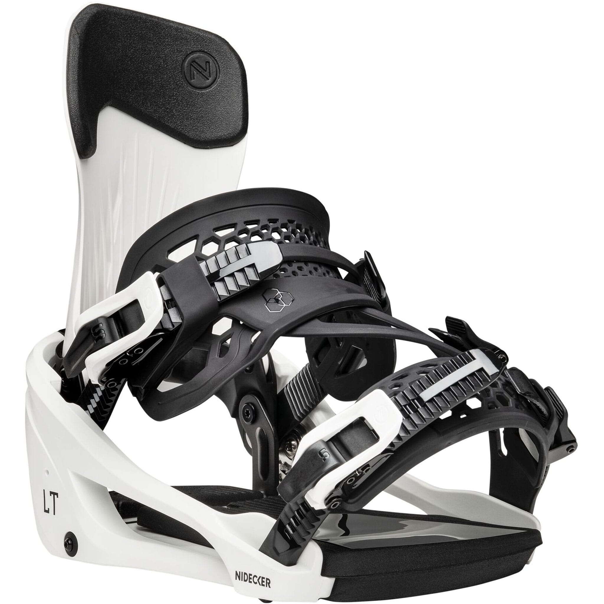 Nidecker LT Supermatic Snowboard Binding White 2027 Mens Snowboard Bindings