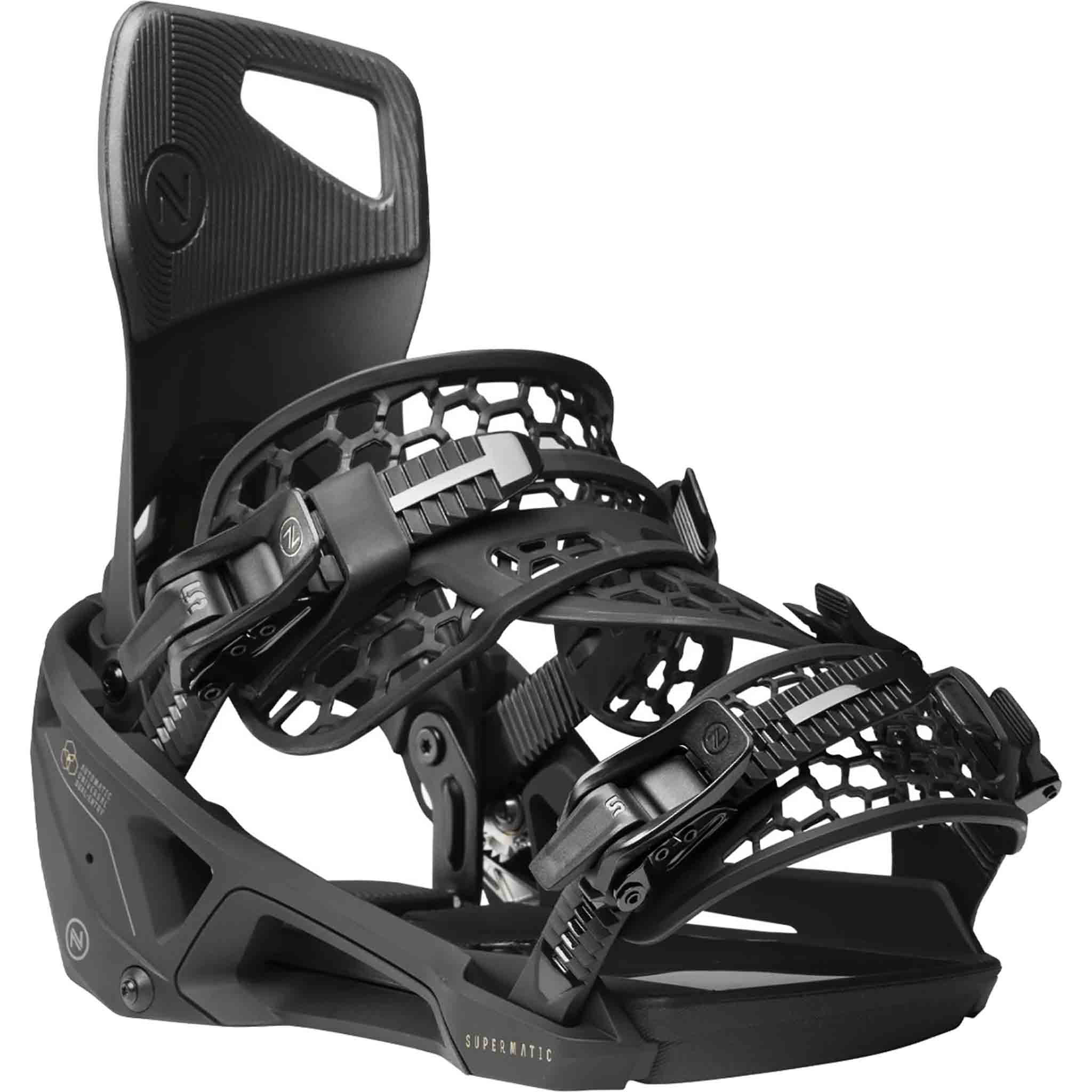 Nidecker OG Supermatic Hybrid Snowboard Binding Black 2026 Mens Bindings