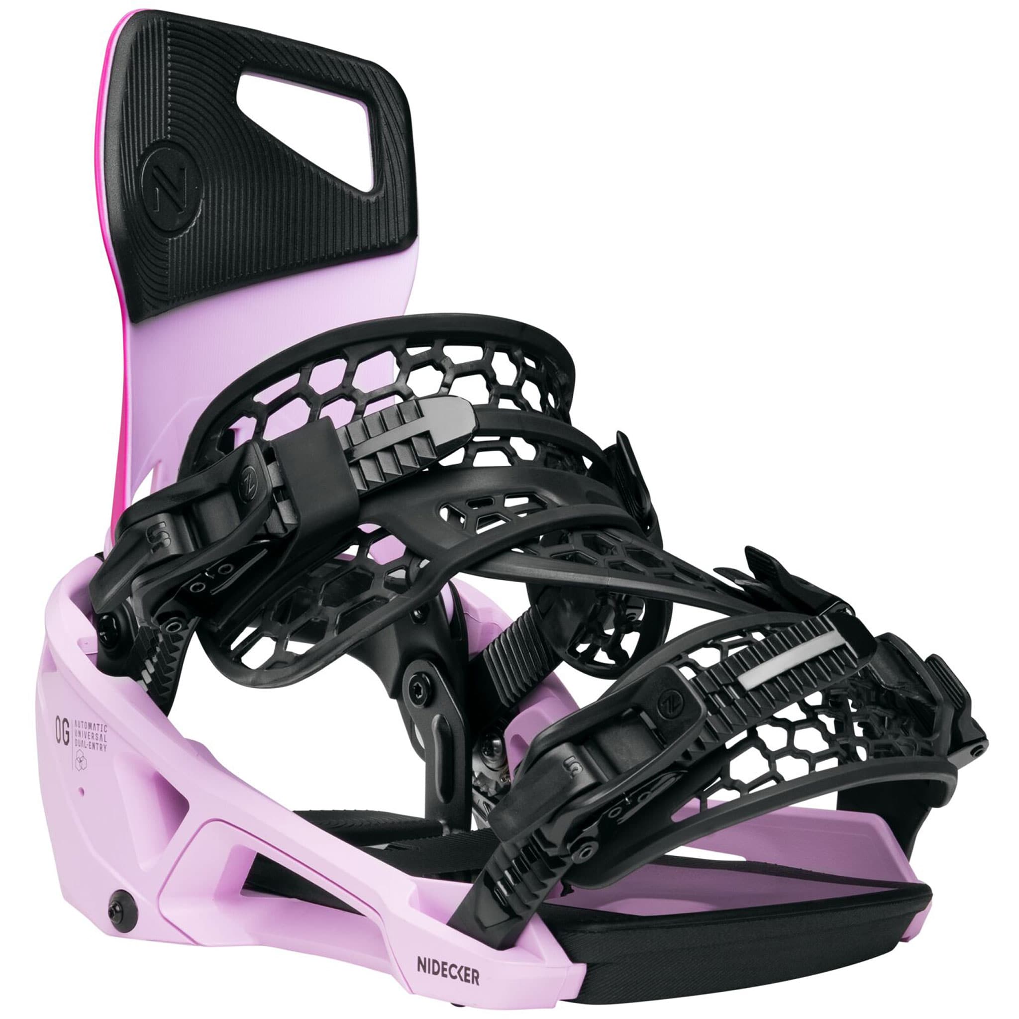 Nidecker OG Supermatic Snowboard Binding Milkshake 2027 Mens Snowboard Bindings