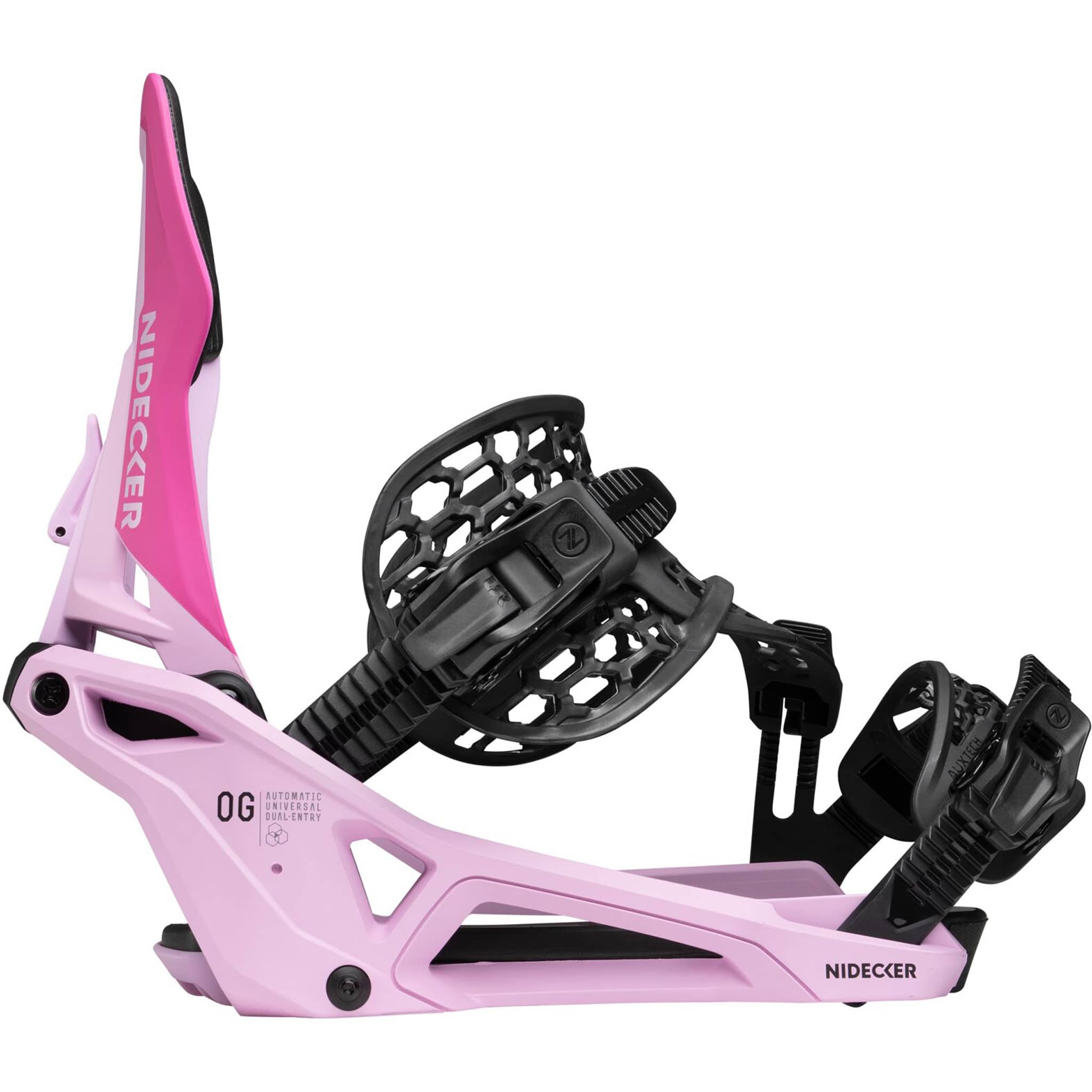 Nidecker OG Supermatic Snowboard Binding Milkshake 2027 Mens Snowboard Bindings