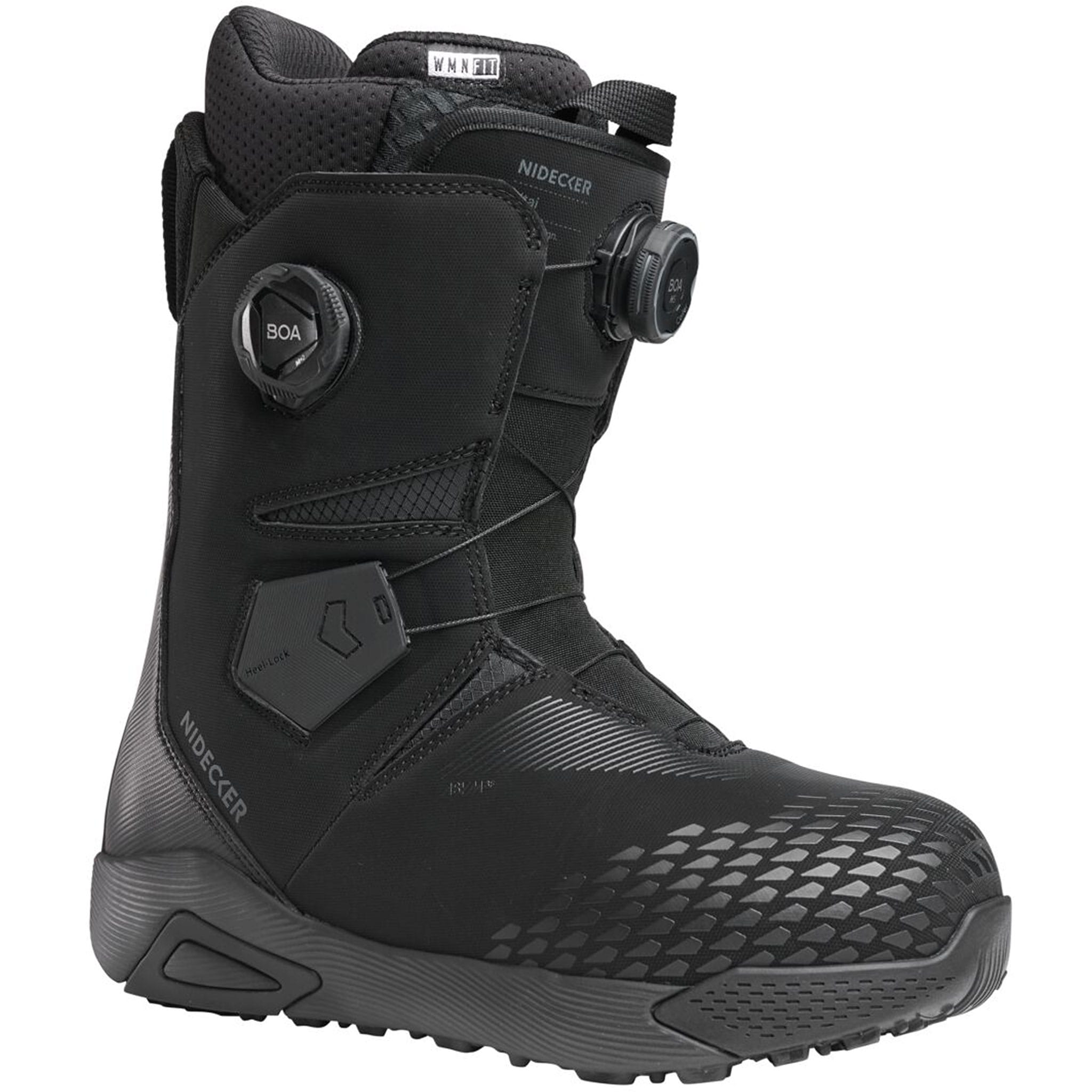Nidecker Women's Altai Snowboard Boot Black 2027 Womens Snowboard Boots