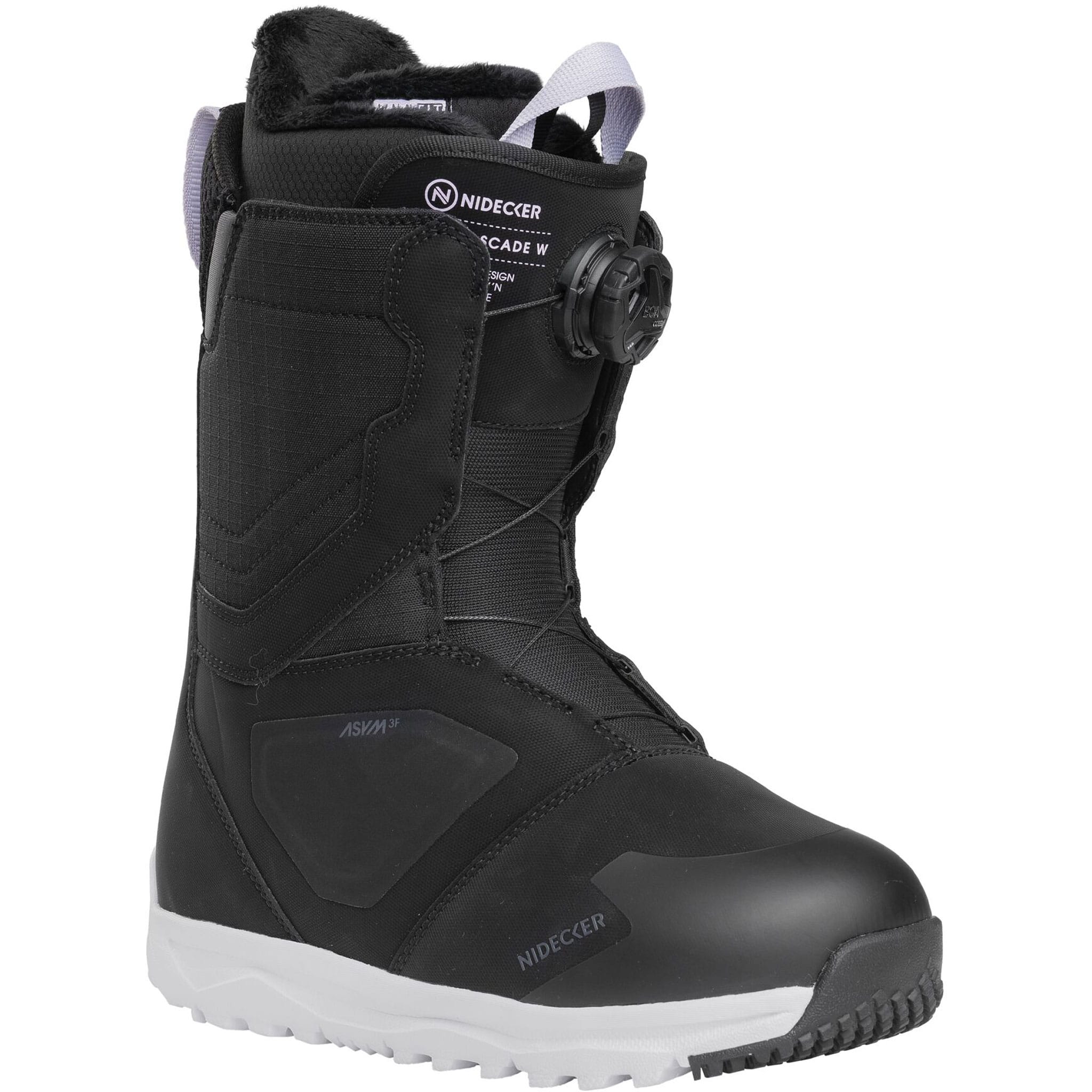 Nidecker Women's Cascade Snowboard Boot Black 2027 Womens Snowboard Boots