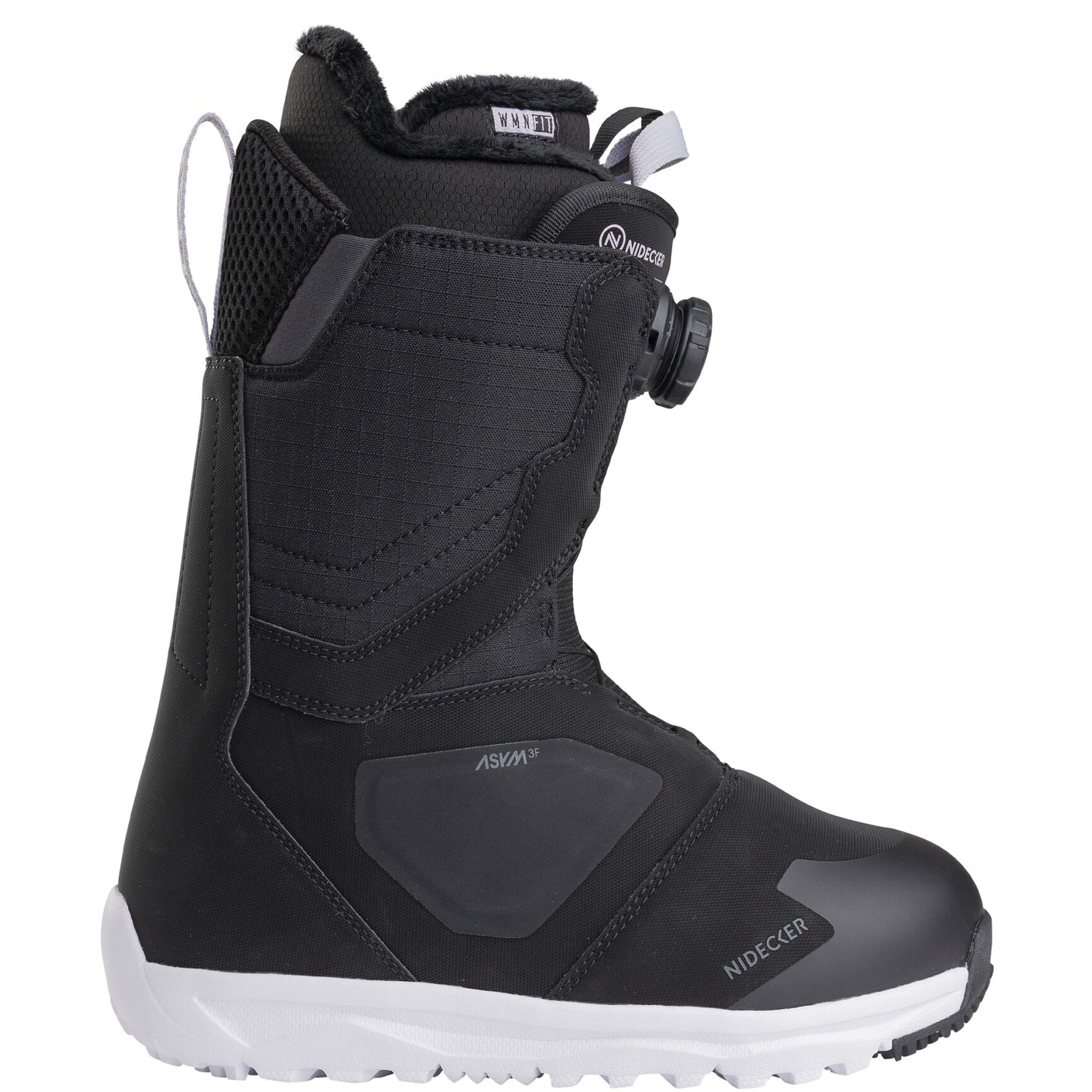 Nidecker Women's Cascade Snowboard Boot Black 2027 Womens Snowboard Boots