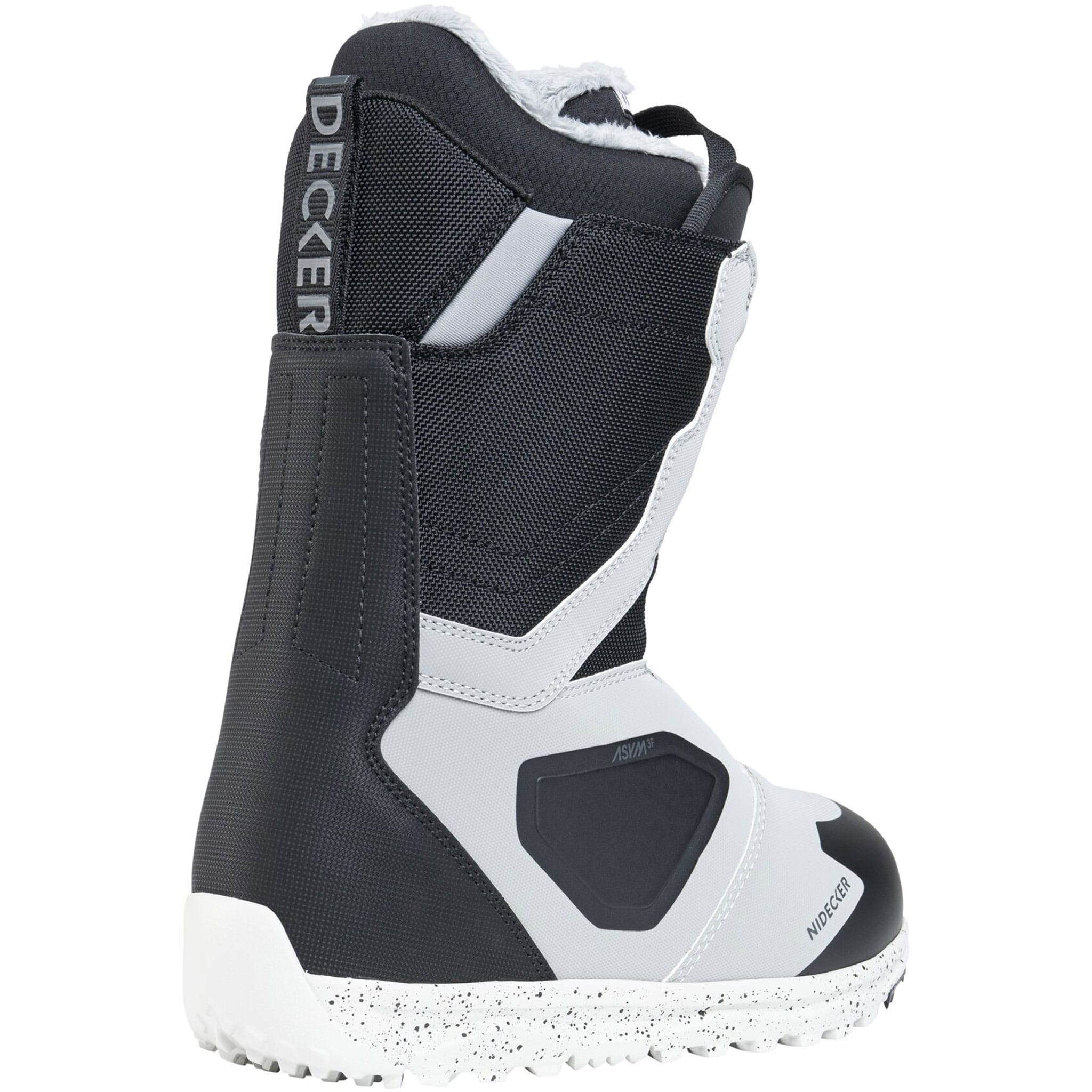 Nidecker Women's Cascade Snowboard Boot Gray Black 2027 Womens Snowboard Boots