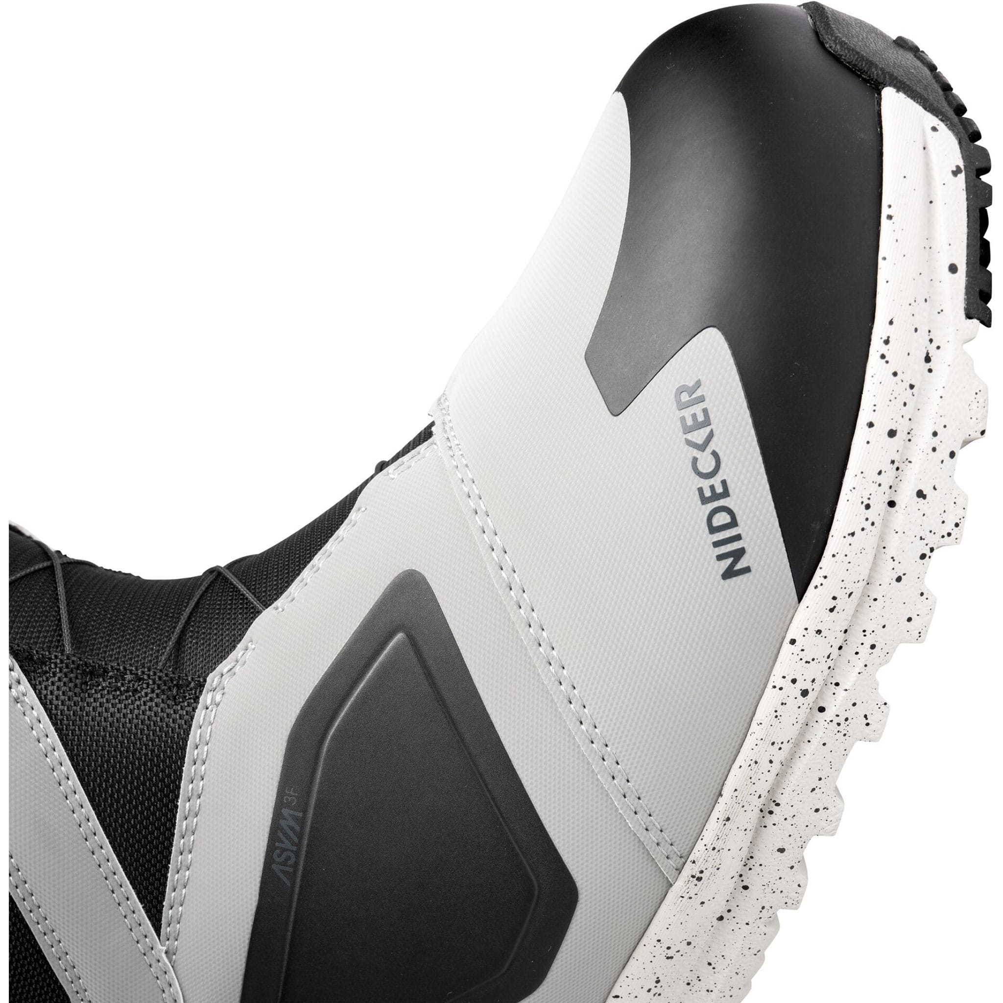 Nidecker Women's Cascade Snowboard Boot Gray Black 2027 Womens Snowboard Boots