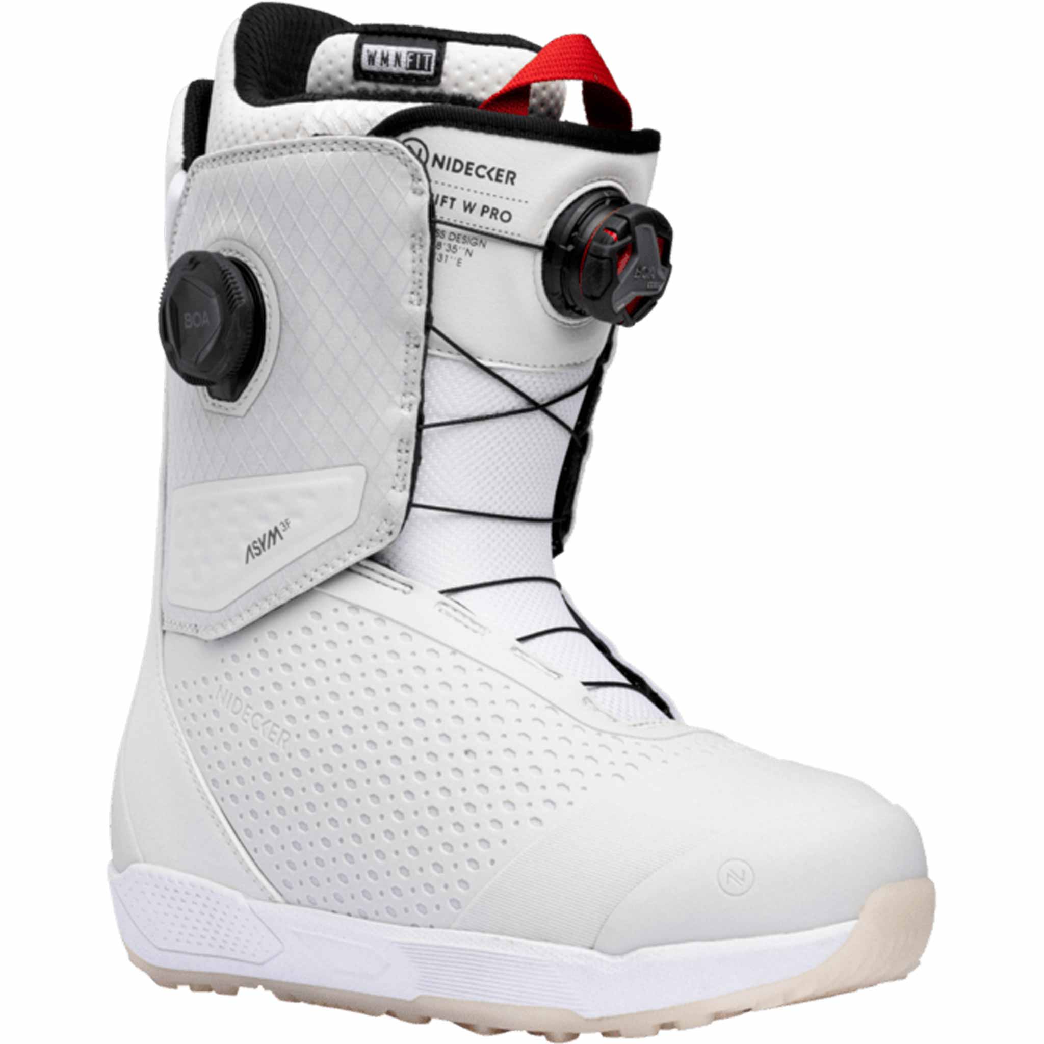 Nidecker Womens Rift Pro BOA Snowboard Boot White 2026 Women's Boots