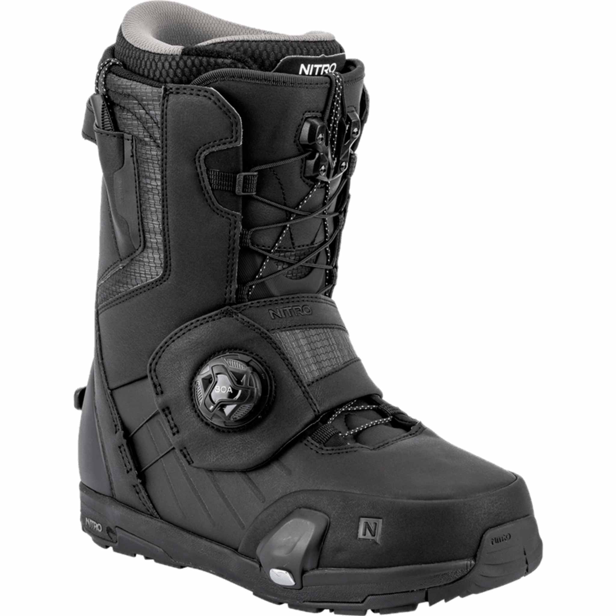 Nitro Profile Step On TLS Snowboard Boot Black 2026 Mens Boots
