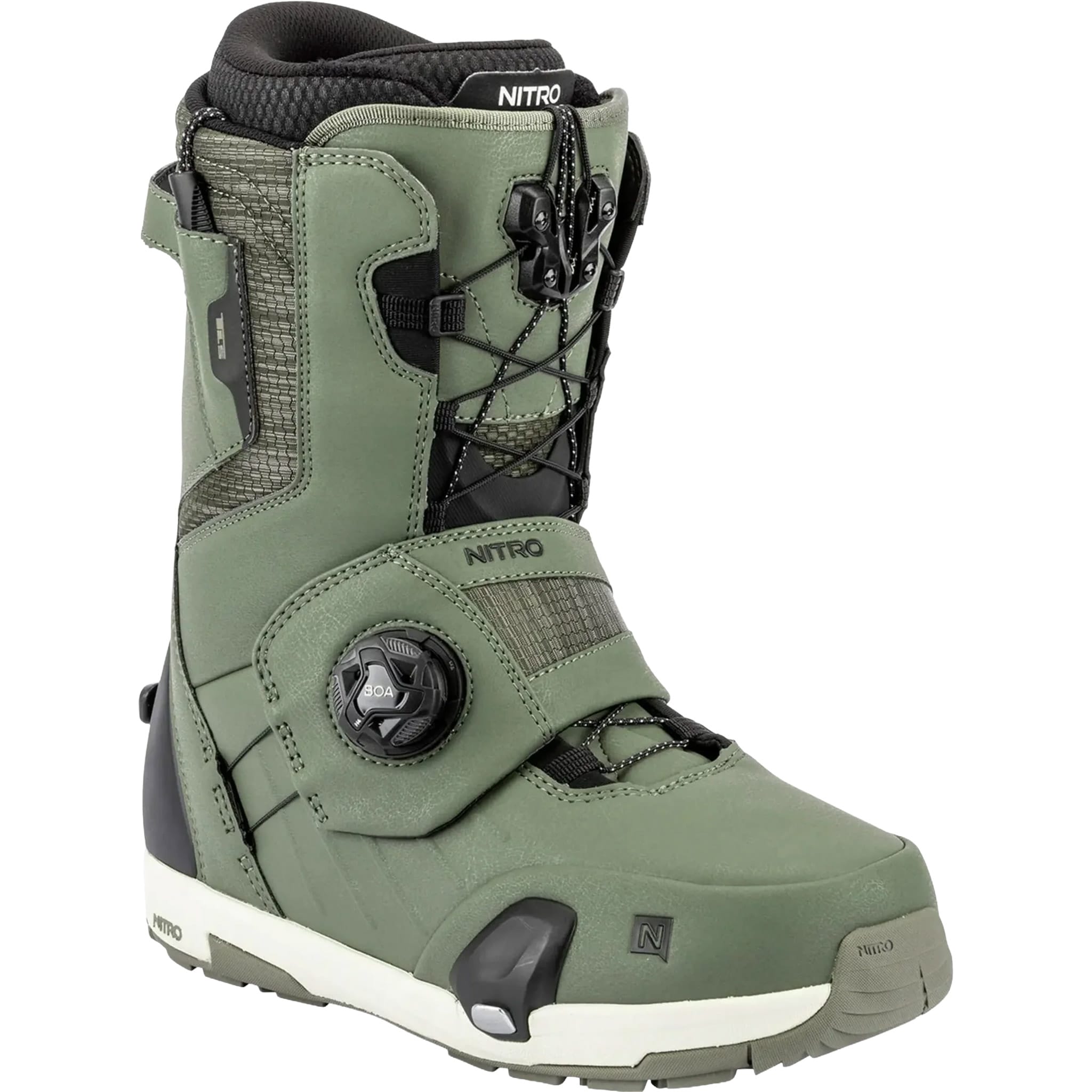 Nitro Profile Step On TLS Snowboard Boot Shadow 2026 Mens Snowboard Boots