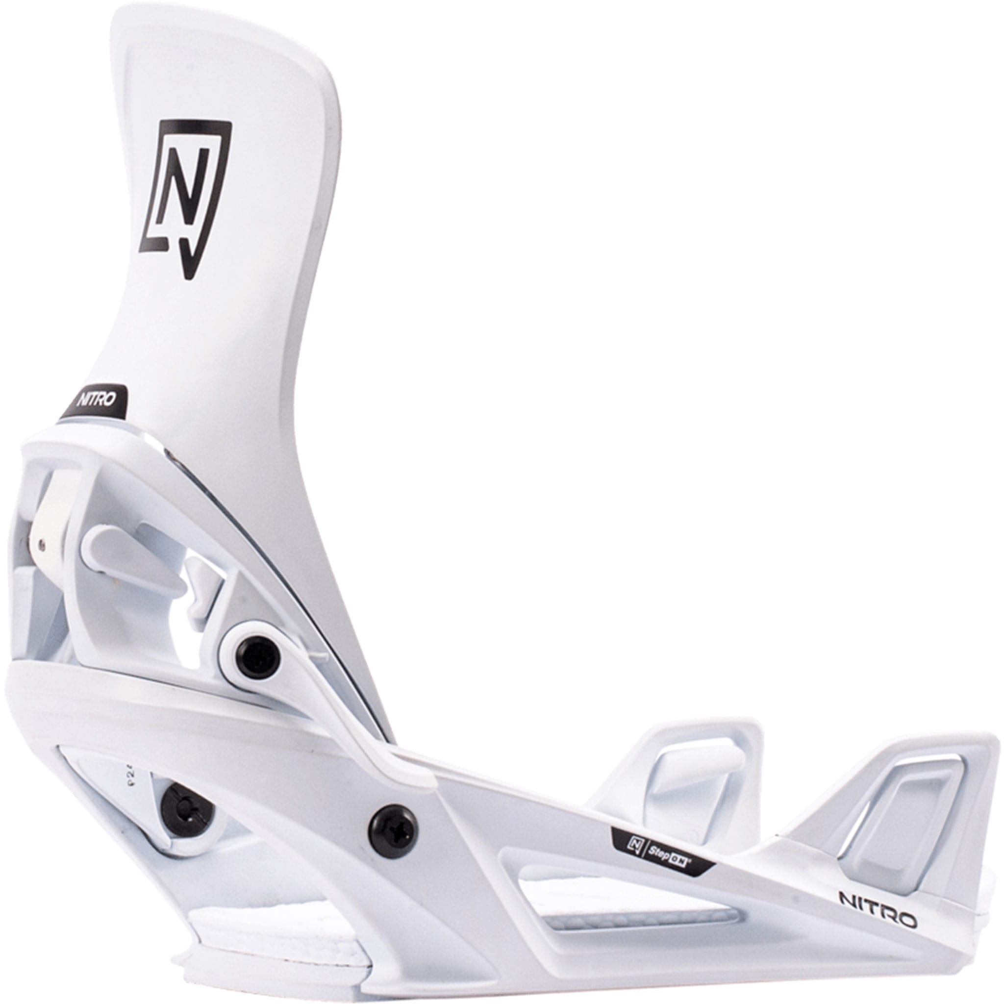 Nitro Step On Snowboard Binding White 2027 Mens Snowboard Bindings
