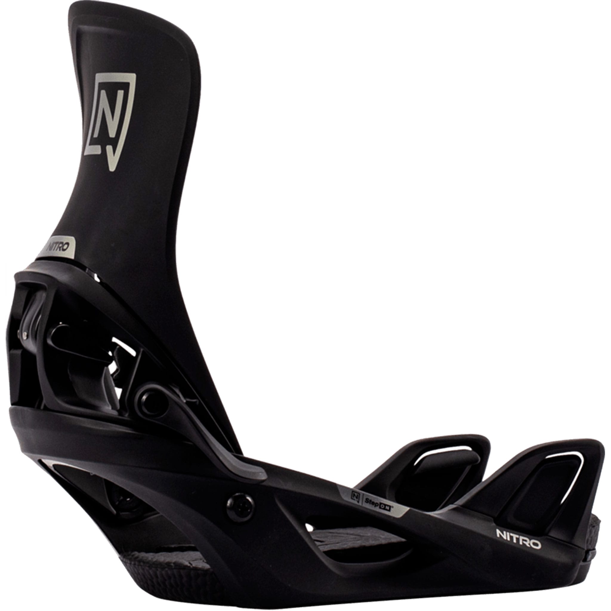Nitro Women's Step On Snowboard Binding Black 2027 Womens Snowboard Bindings