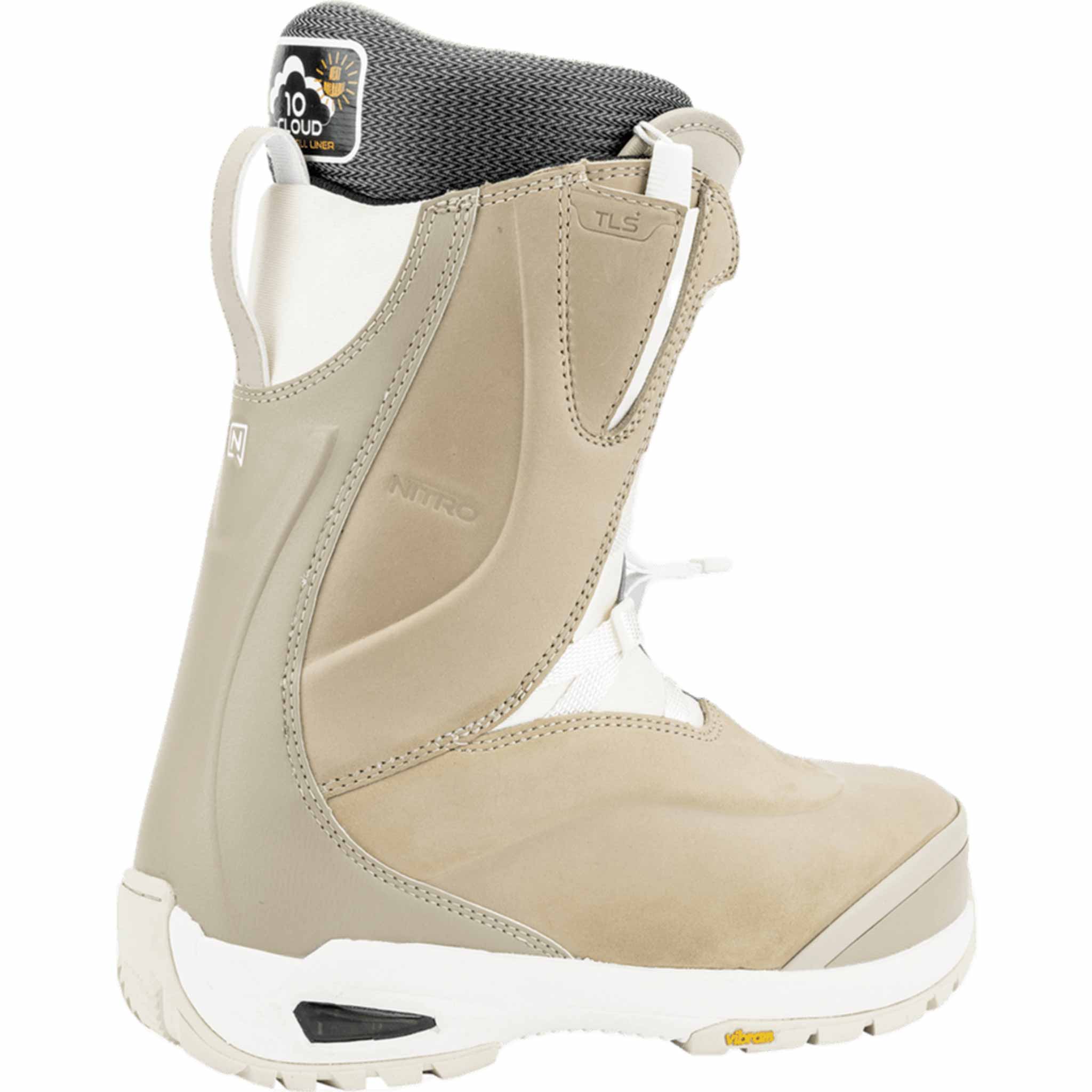 Nitro Womens Bianca TLS+ Snowboard Boot Sand 2026 Women's Boots