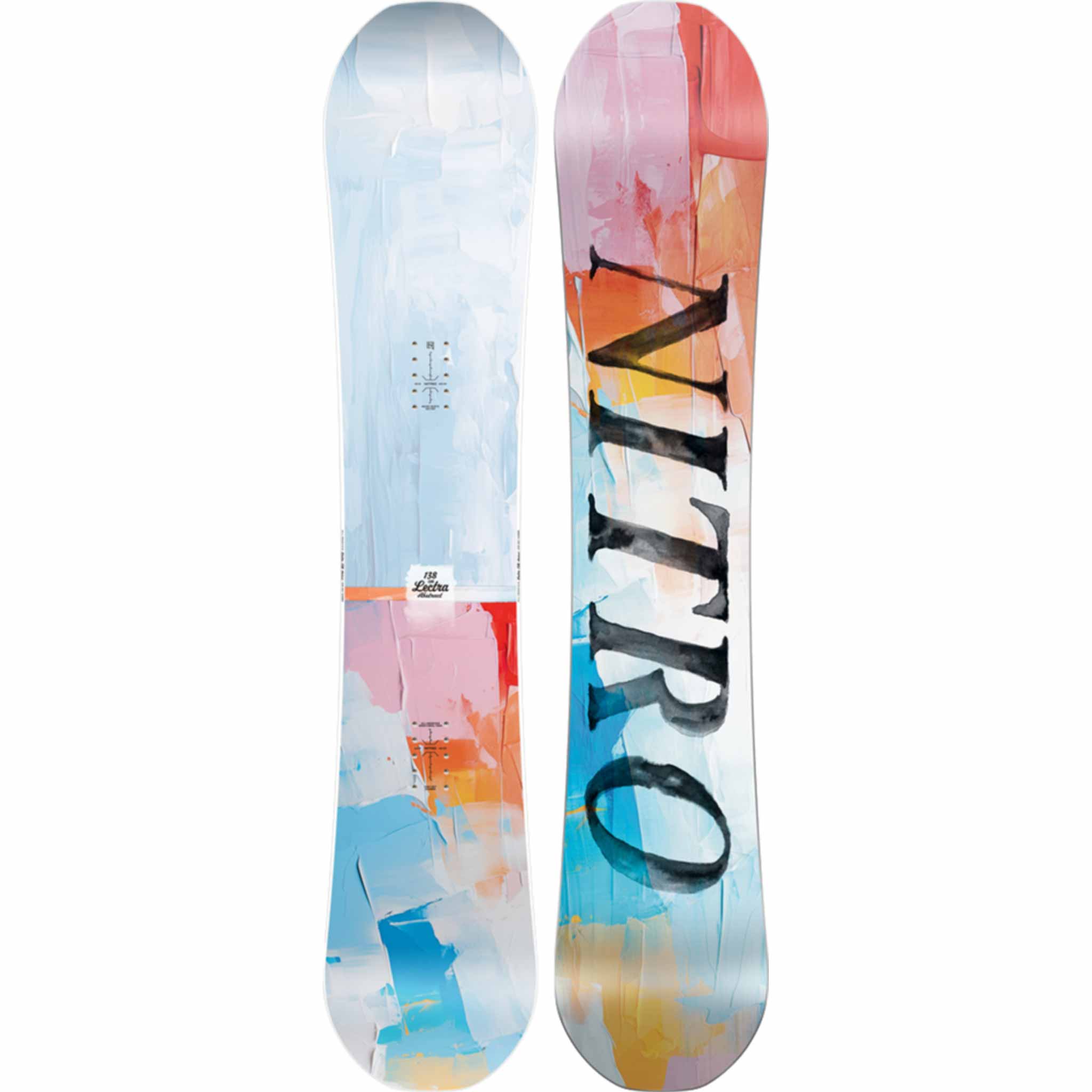 Nitro Womens Lectra Abstract Snowboard 2026 Women's Snowboard