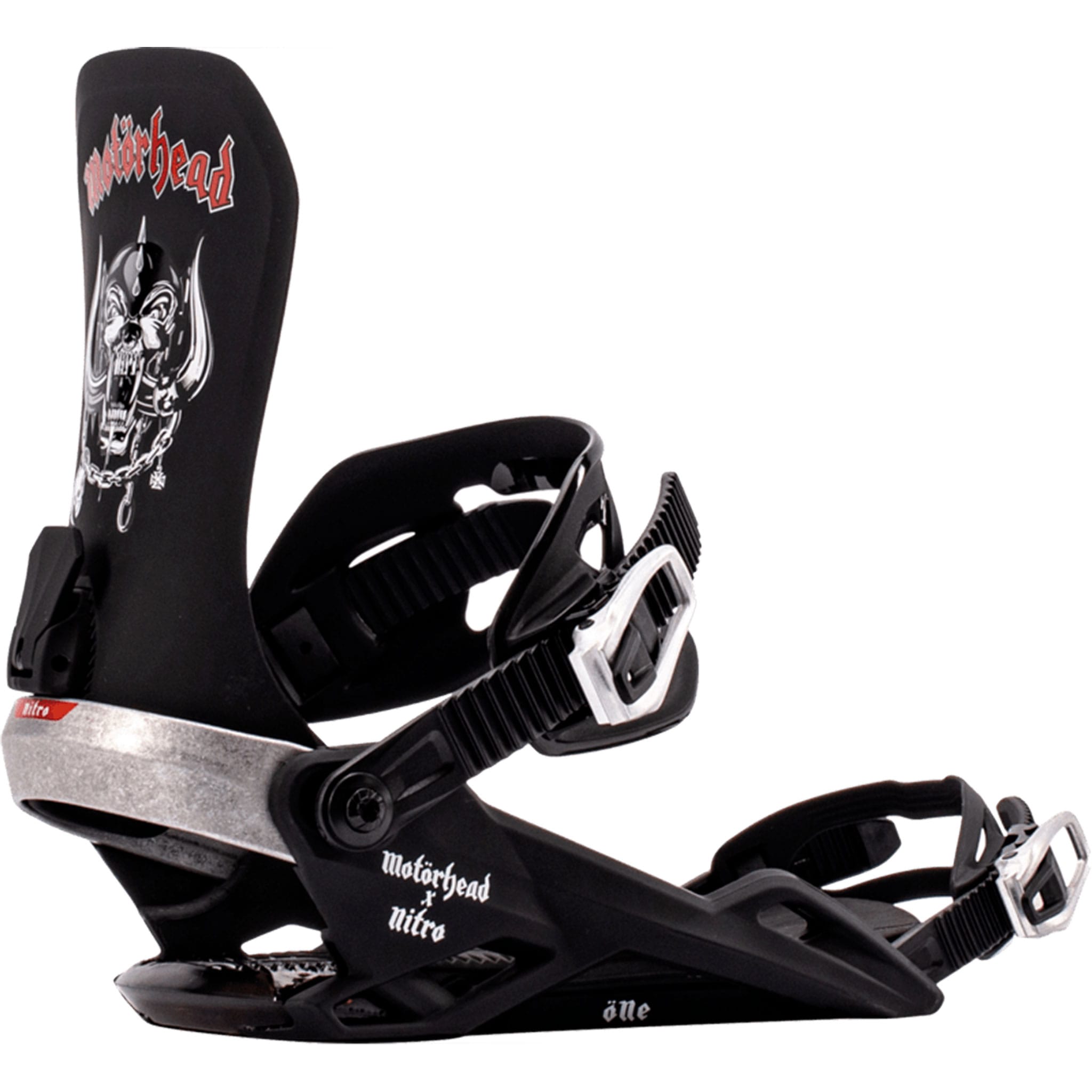Nitro X Motorhead One Snowboard Binding 2027 Mens Snowboard Bindings