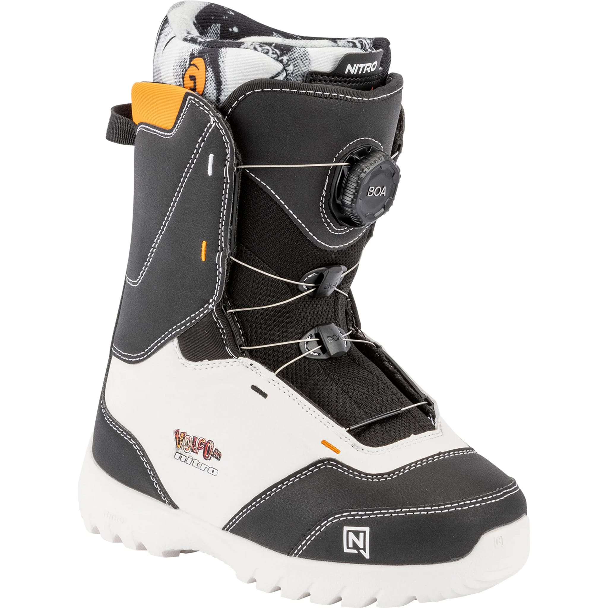 Nitro X Volcom Youth Droid Boa Snowboard Boot 2026 Youth Snowboard Boots