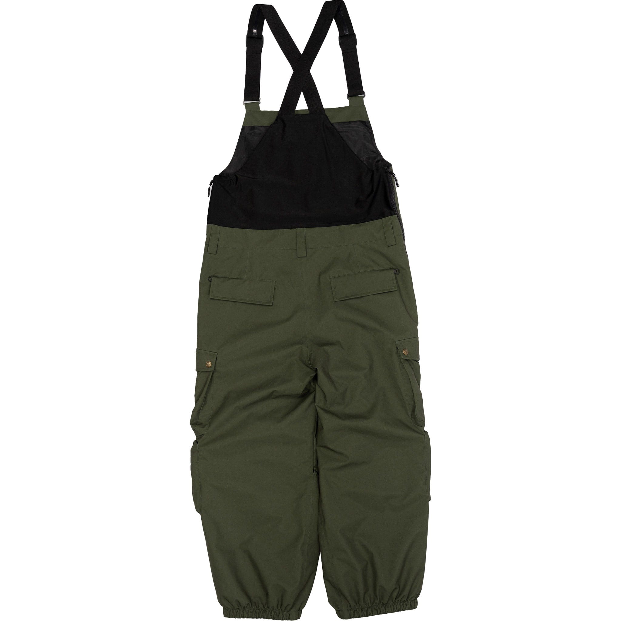 Nomadik 777 Ray Bib Pant Green Mens Snowboard Pants