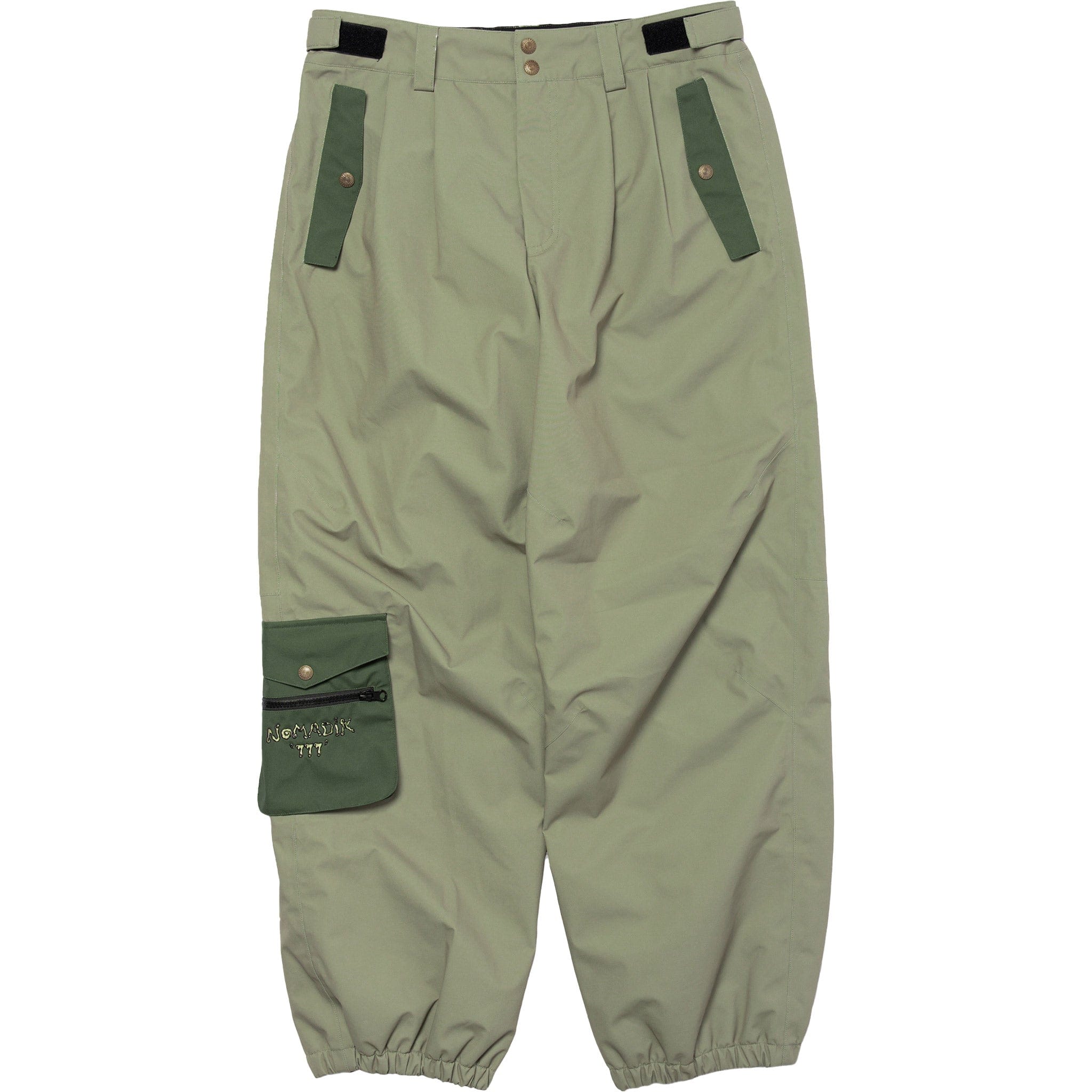 Nomadik 777 Ronin Pant Khaki Mens Snowboard Pants