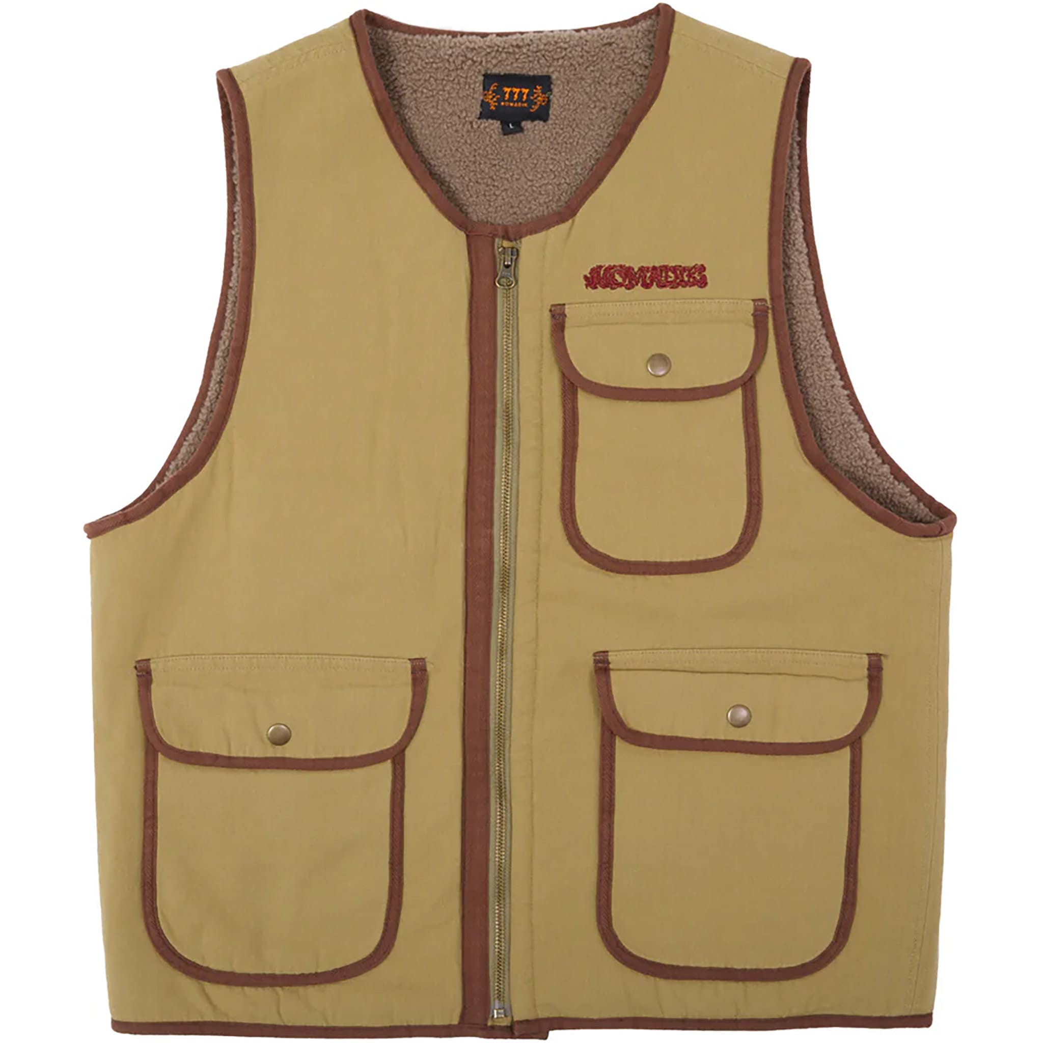 Nomadik 777 Work Vest Military Green Casual Jackets