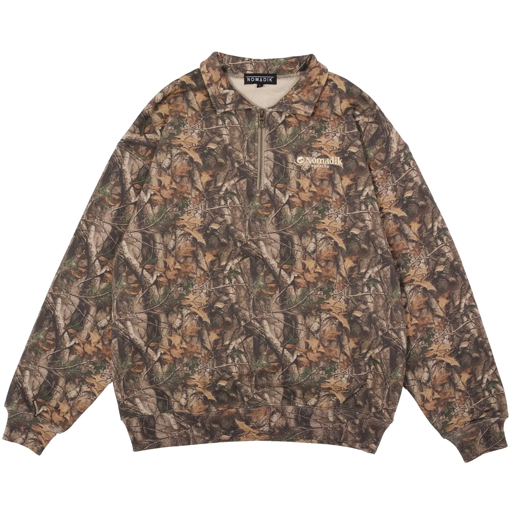 Nomadik Half Zip Crew Realtree Camo Sweatshirts