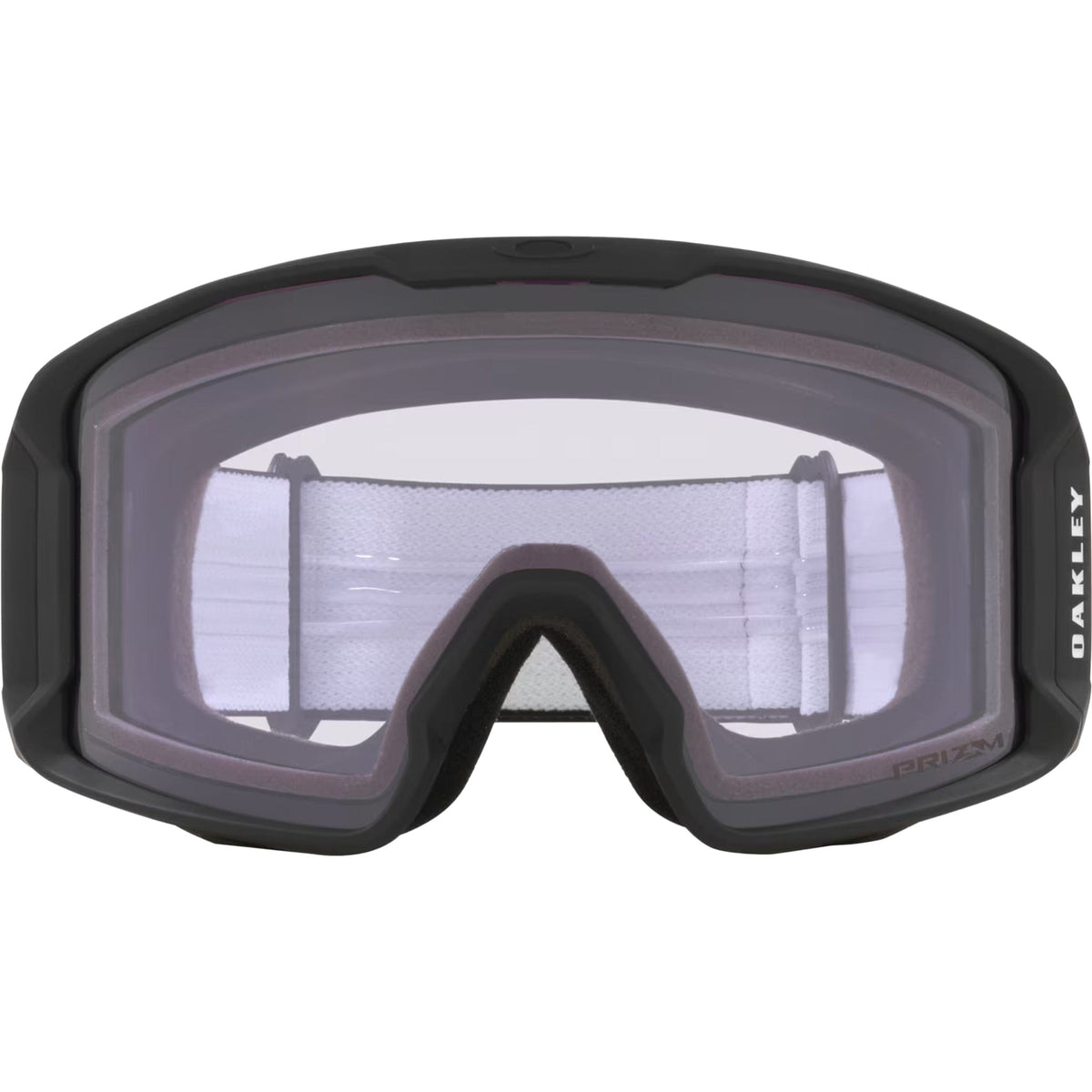 Oakley Line Miner L Snow Goggles Matte Black Prizm Snow Clear Goggles