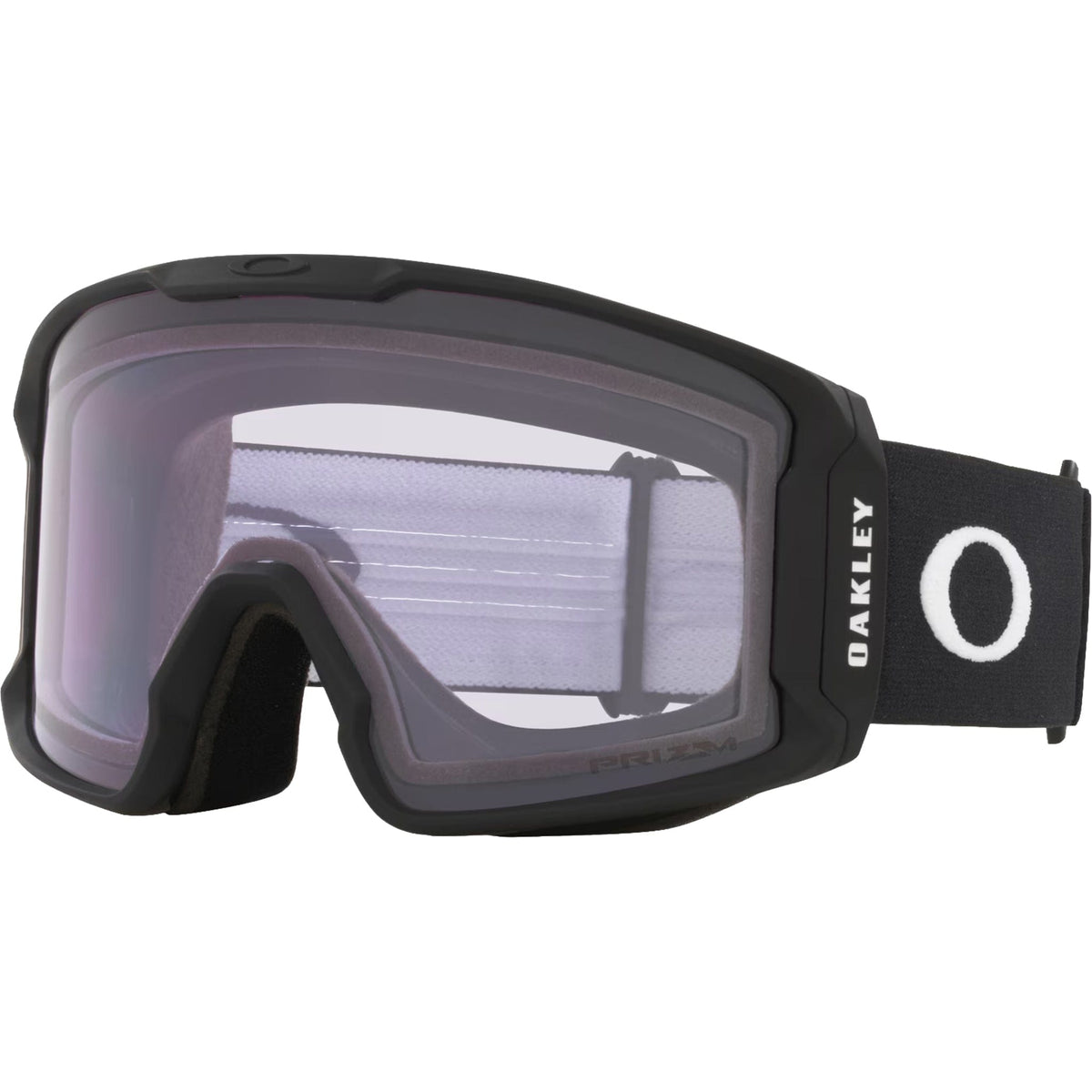 Oakley Line Miner L Snow Goggles Matte Black Prizm Snow Clear Goggles