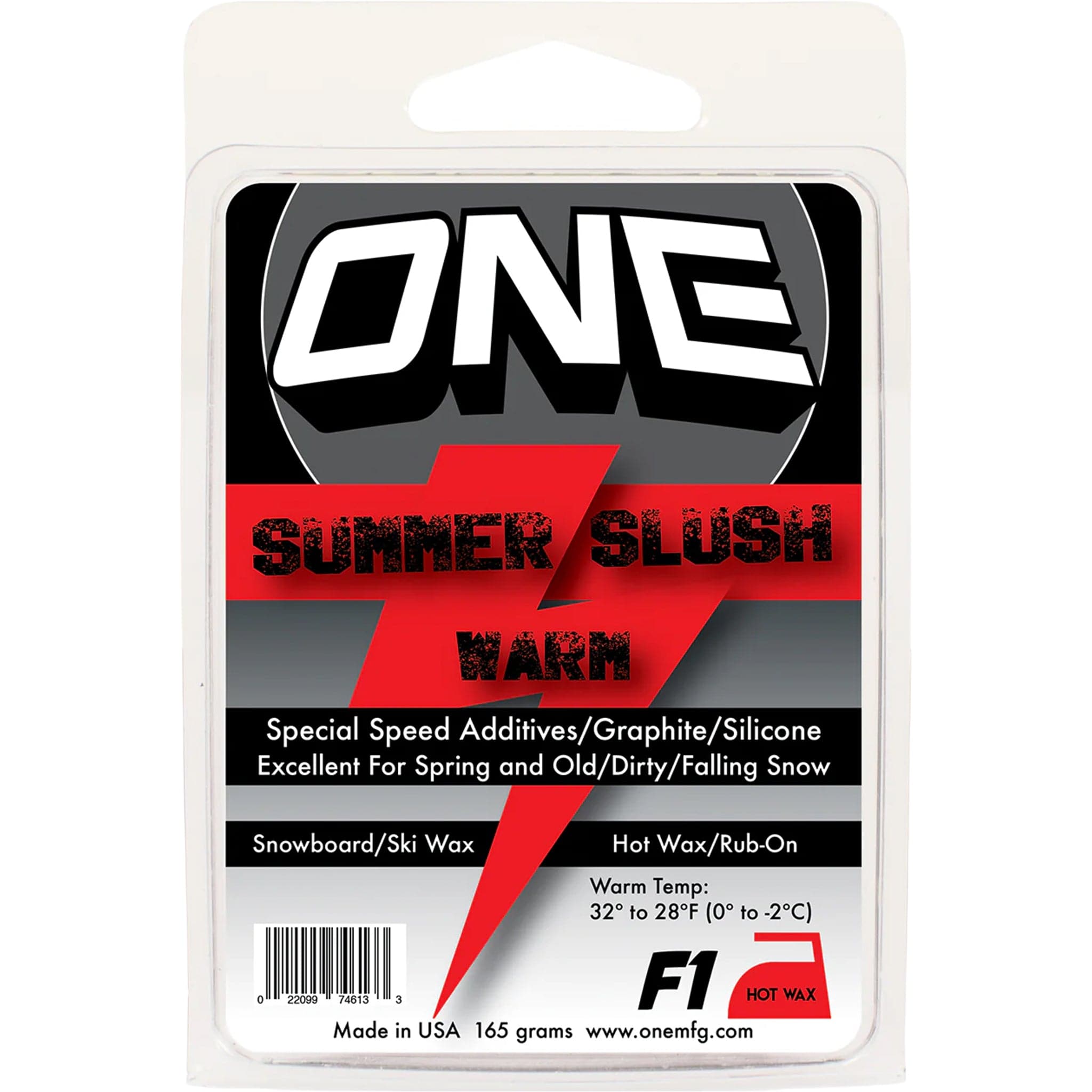 One Ball F-1 Summer Slush Wax 165g Tools & Tuning