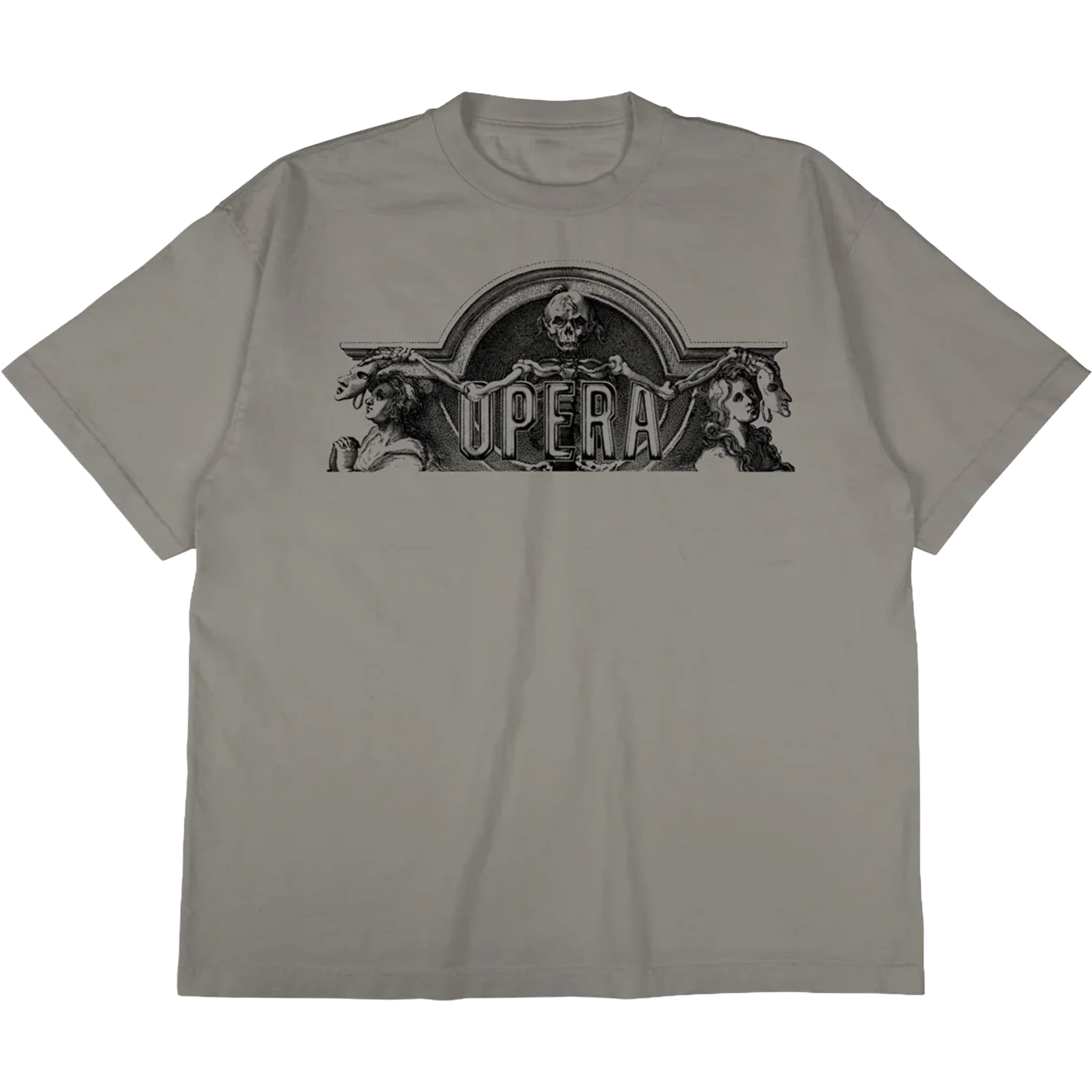 Opera Exposed Garment Dye Premium T-Shirt Smoke T Shirt