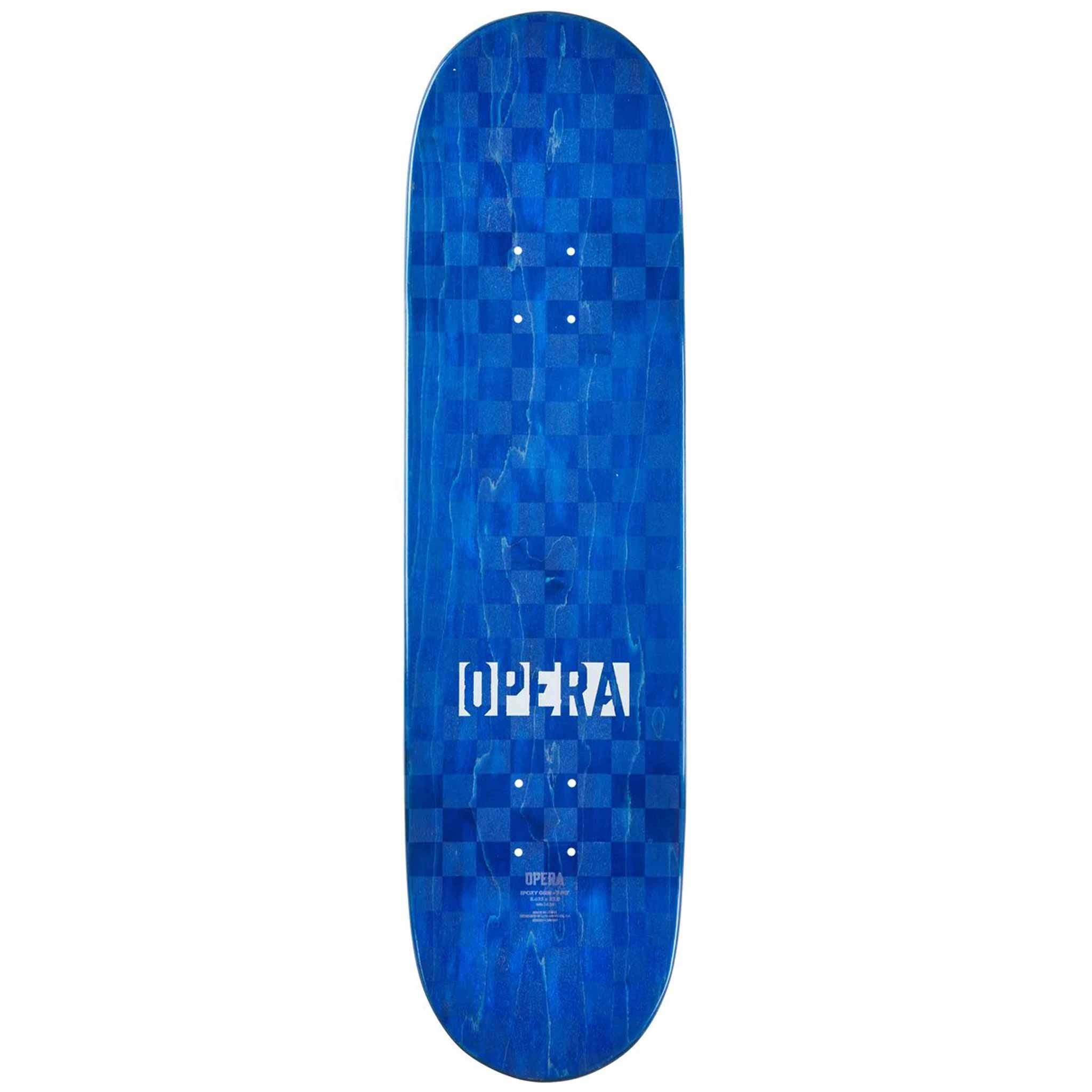 Opera Masquerade EX7 Pop Slick 8.625" Skateboard Deck Skateboard