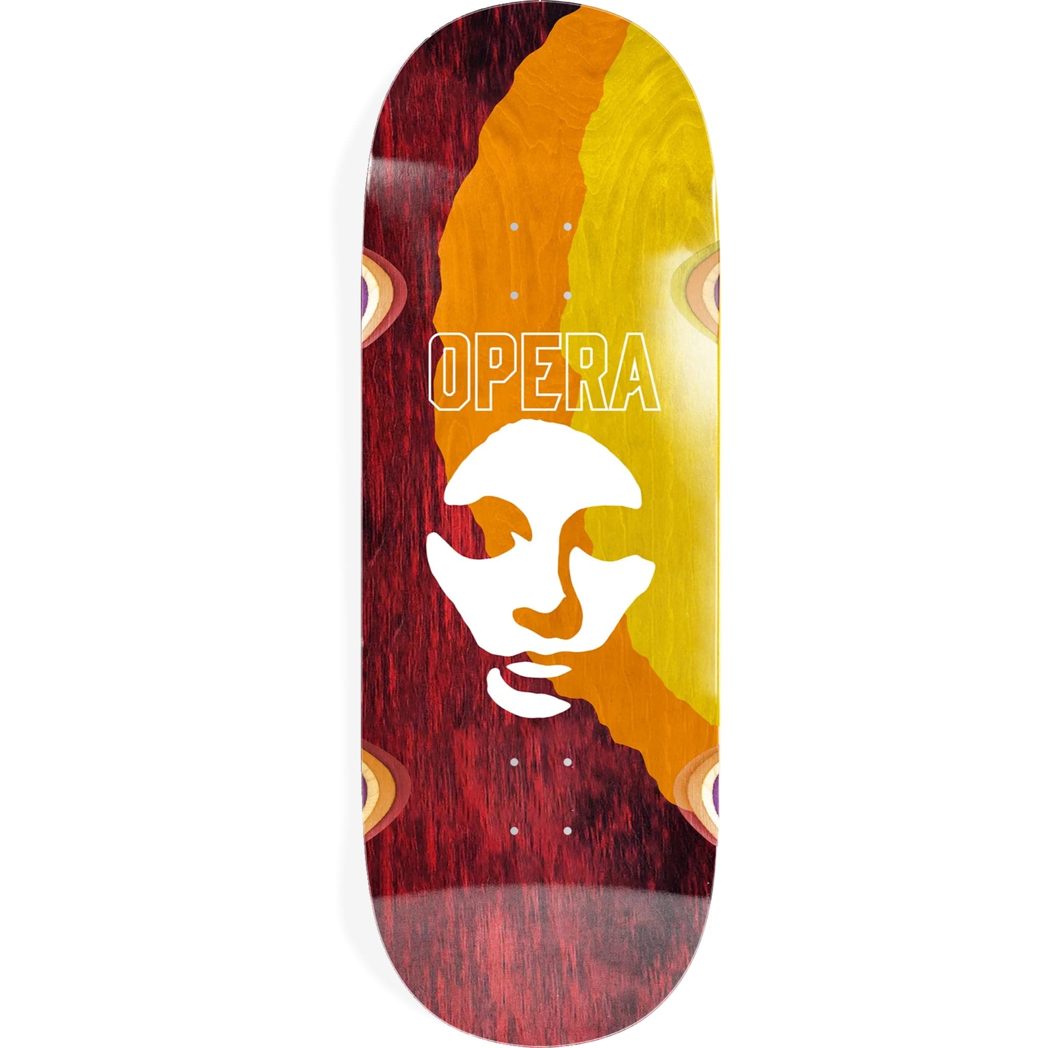 Opera Triple Torn Big Mask EX7 Skateboard Deck 11" Skateboard