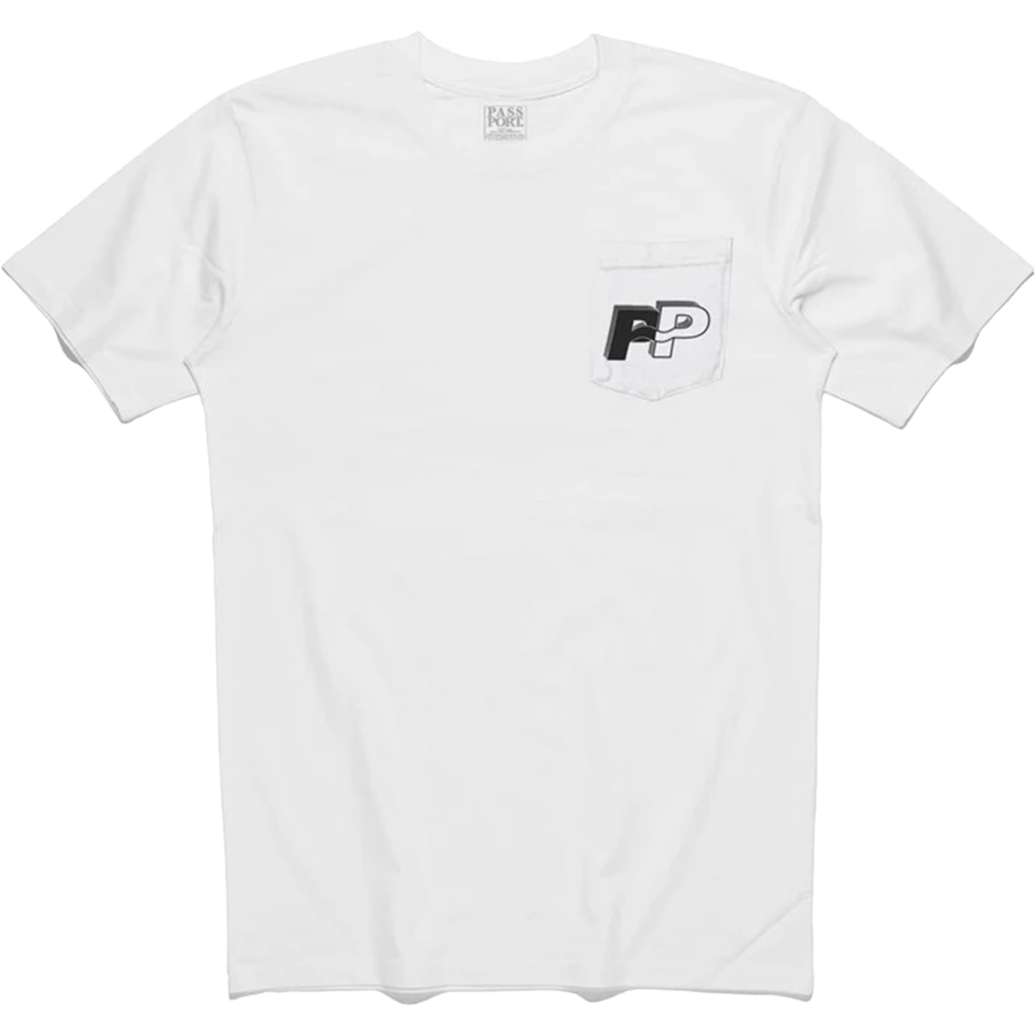 Pass~Port PP Pocket T-Shirt White T Shirt