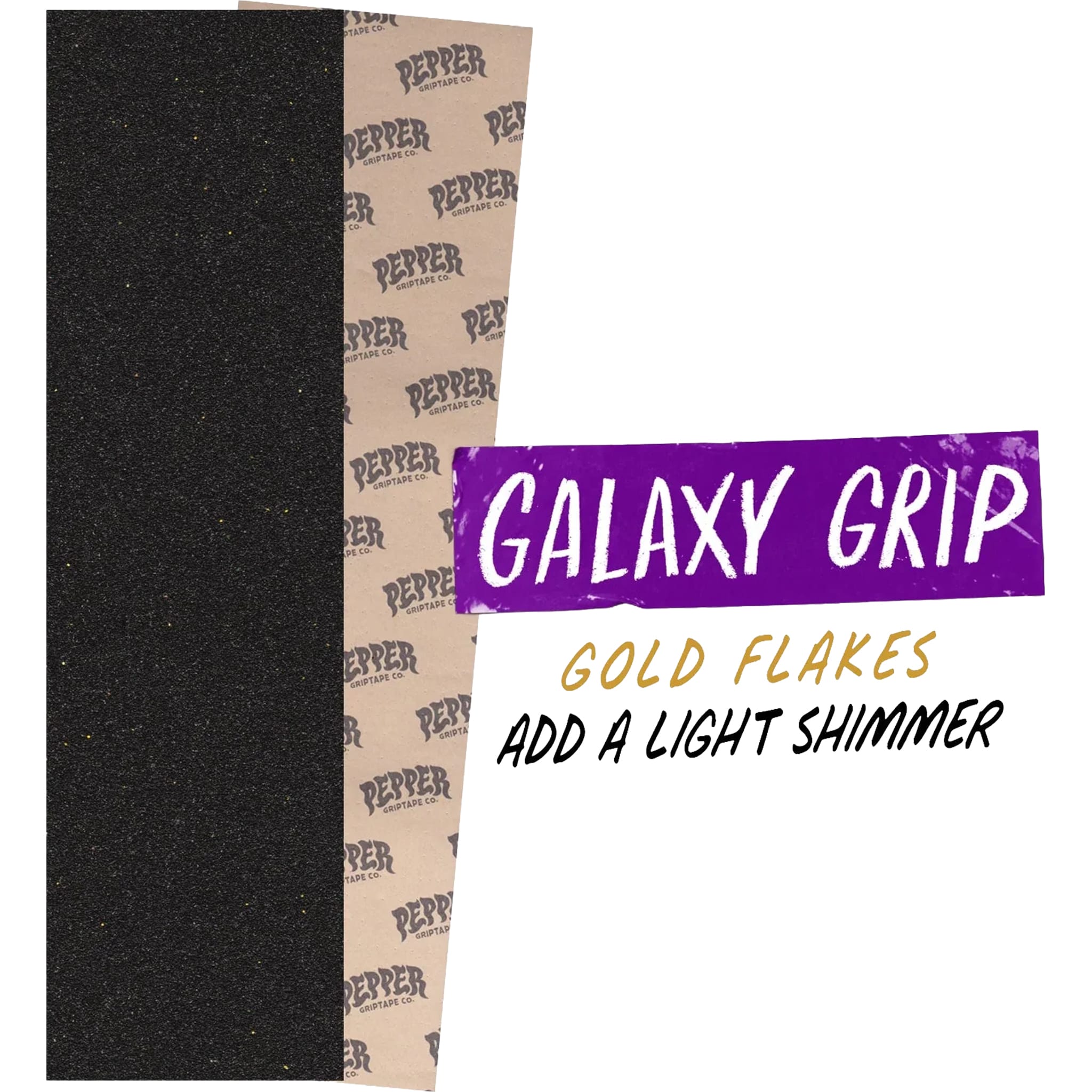Pepper G5 Galaxy Griptape 9" Black Skateboard Accessories